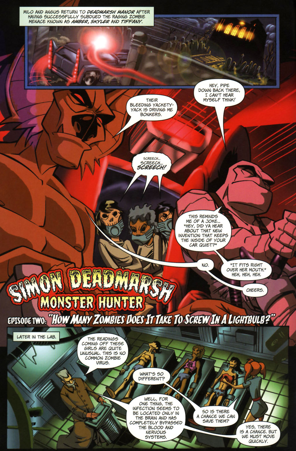 Read online Rob Zombie's Spookshow International comic -  Issue #7 - 12