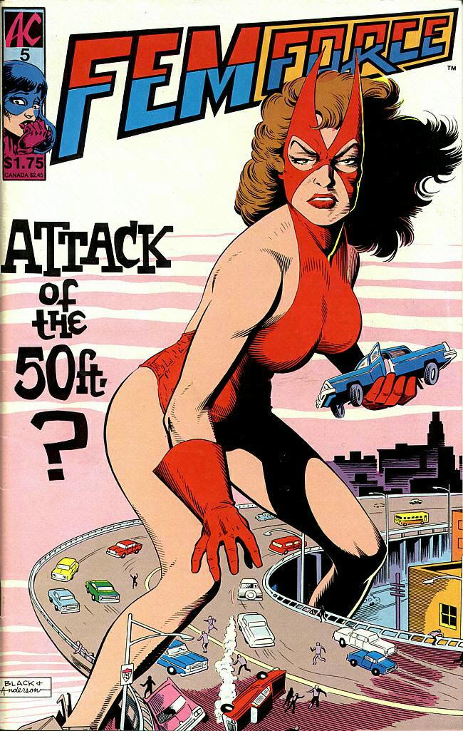 Read online Femforce comic -  Issue #5 - 34