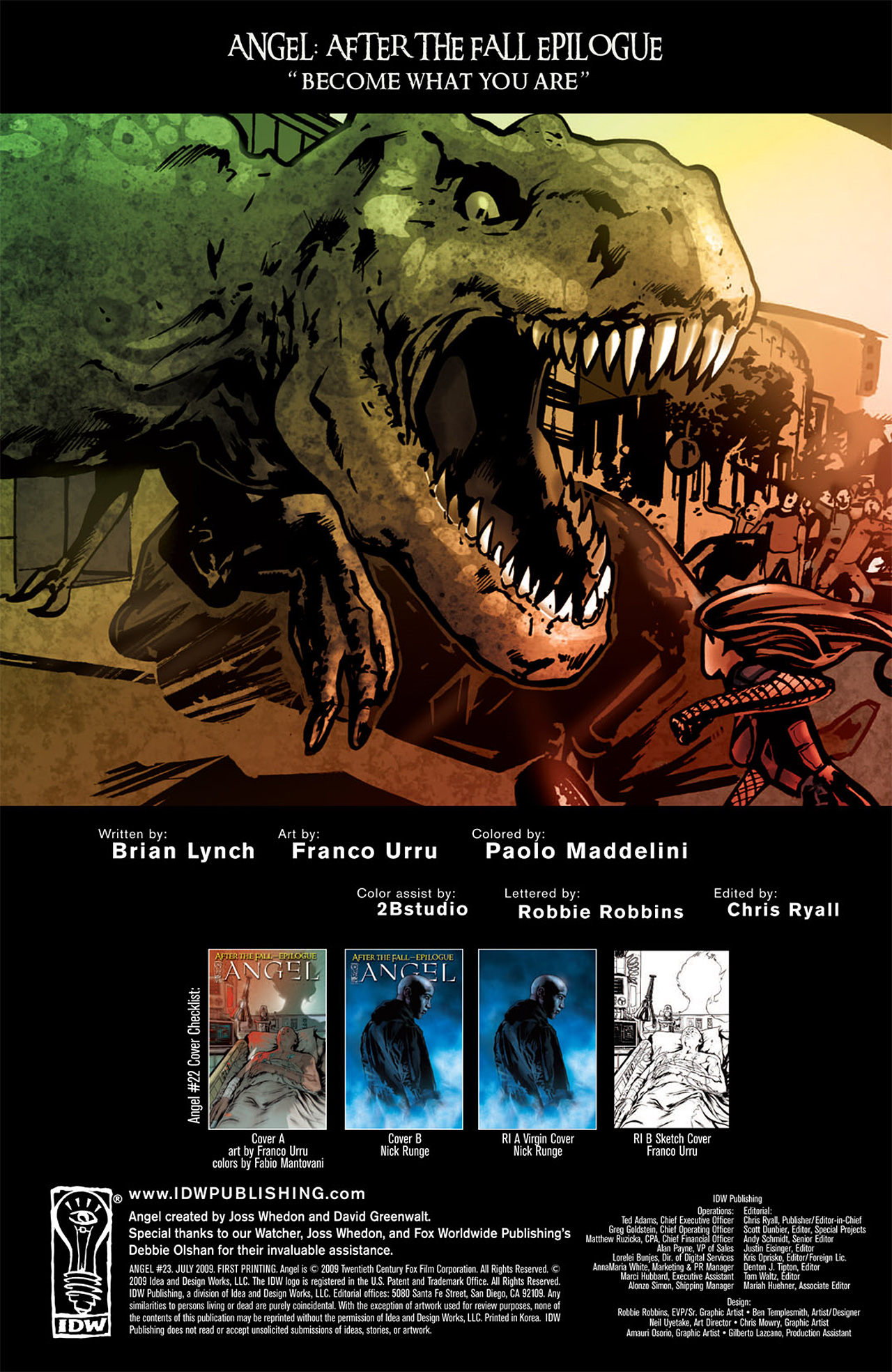 Read online Angel comic -  Issue #23 - 3