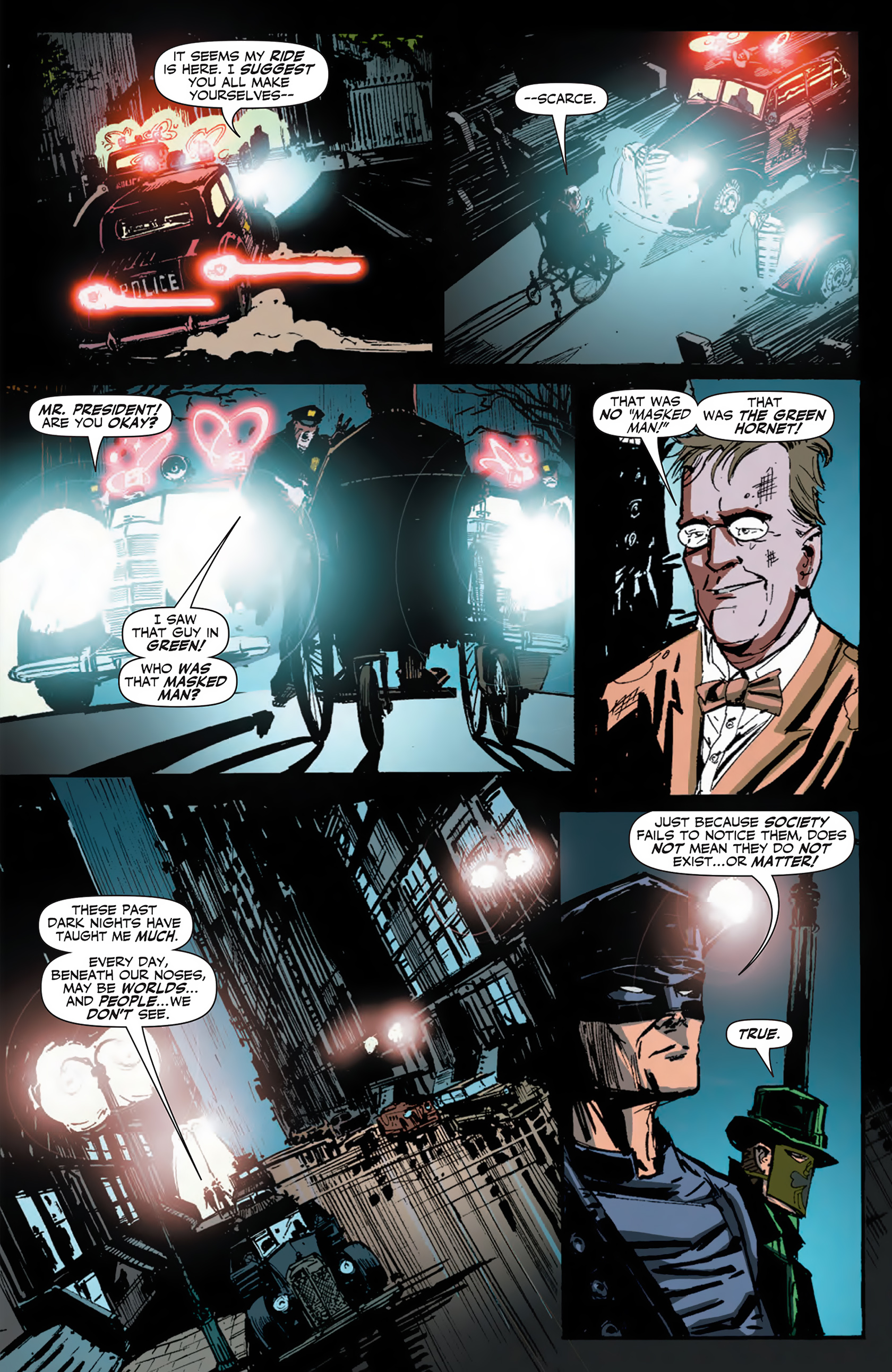 Read online The Shadow/Green Hornet: Dark Nights comic -  Issue #5 - 24