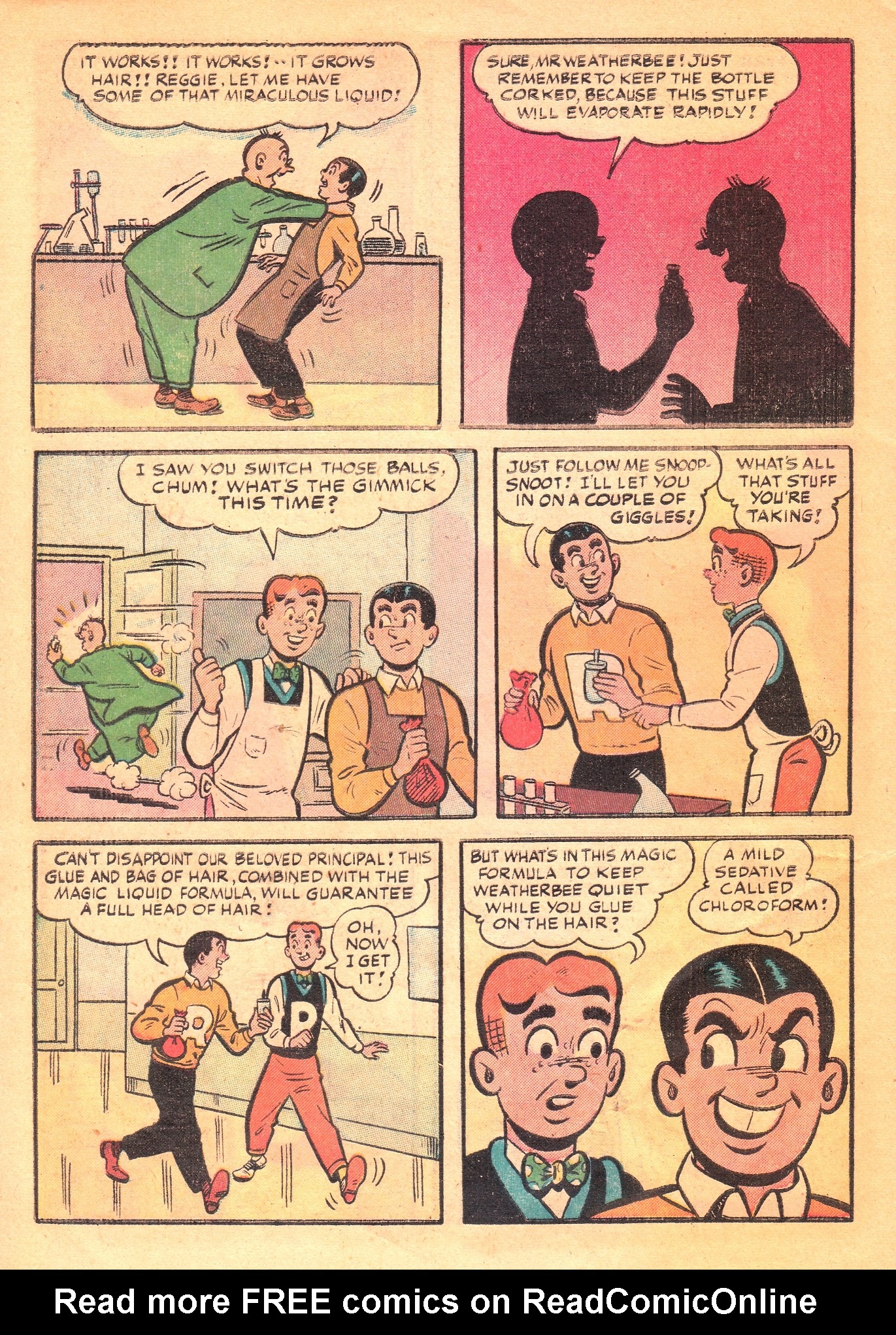 Read online Archie's Rival Reggie comic -  Issue #6 - 28