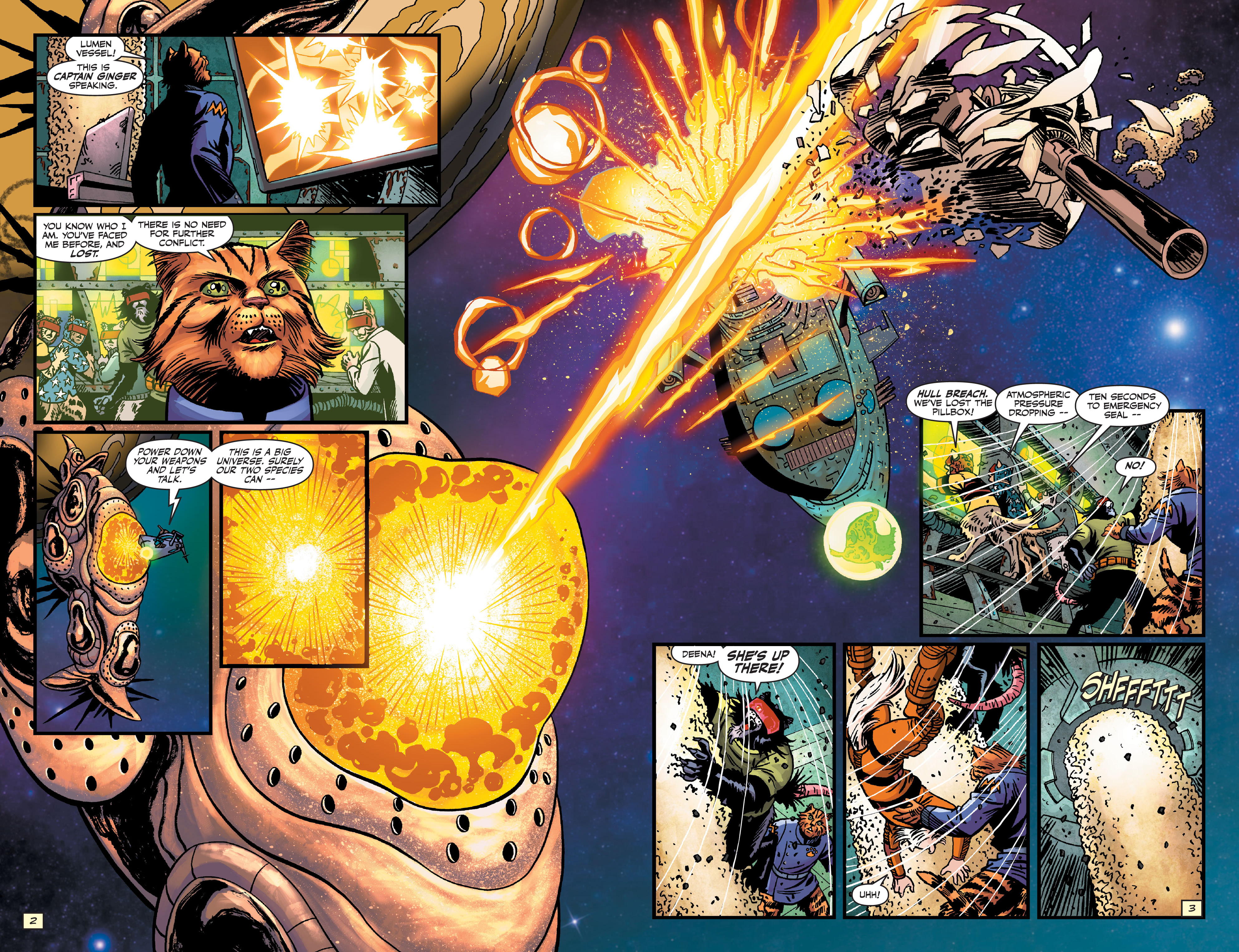 Read online Captain Ginger Season 2 comic -  Issue #2 - 4