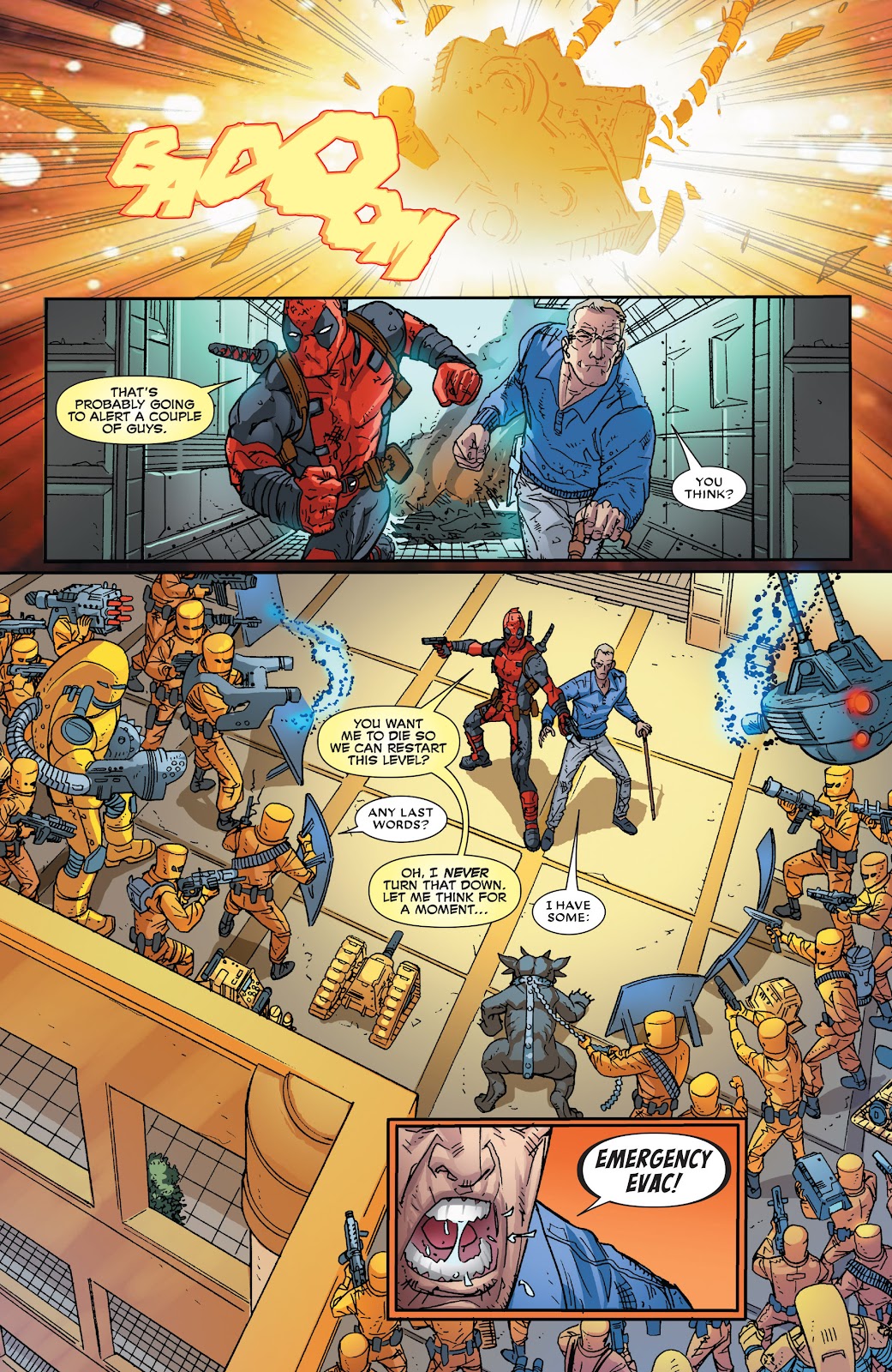 Death of Wolverine: Deadpool & Captain America issue Full - Page 23