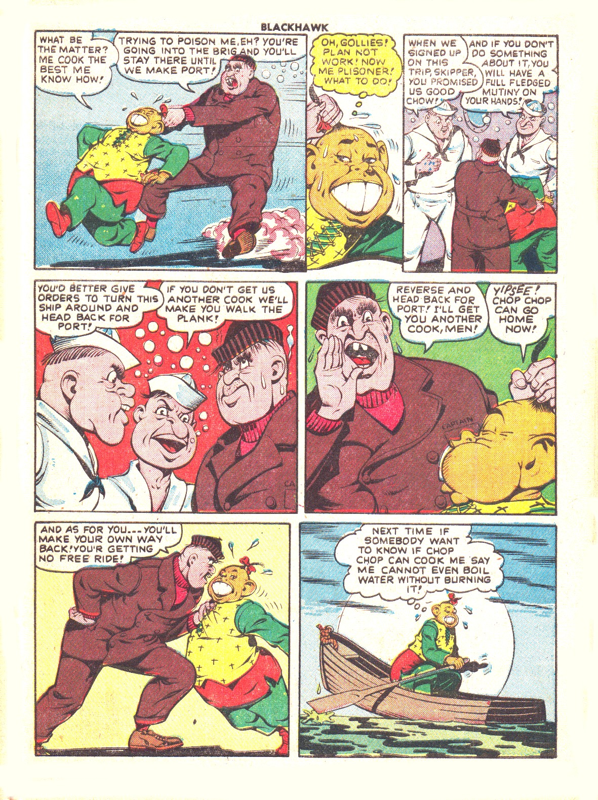 Read online Blackhawk (1957) comic -  Issue #43 - 39