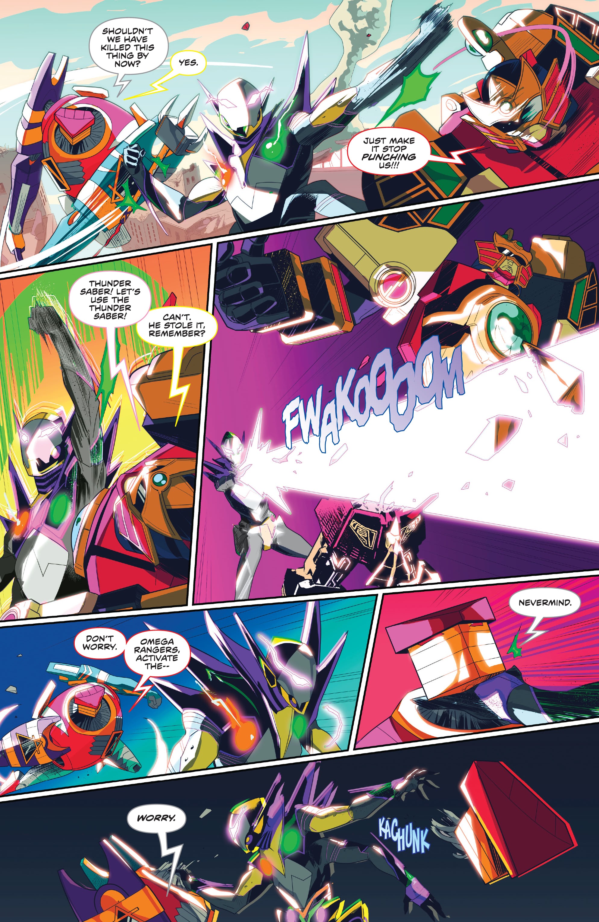 Read online Mighty Morphin comic -  Issue #16 - 19