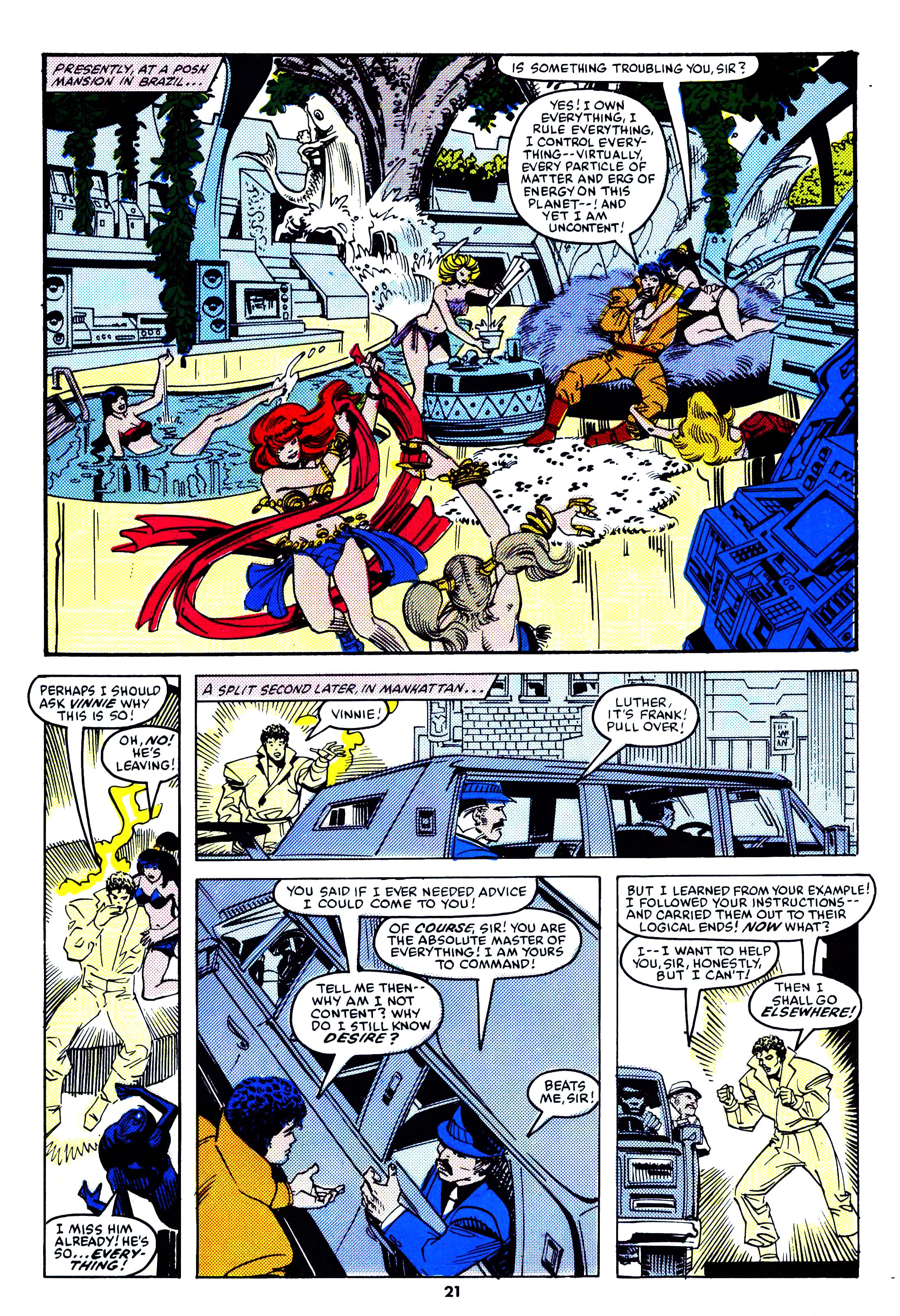 Read online Secret Wars (1985) comic -  Issue #45 - 21