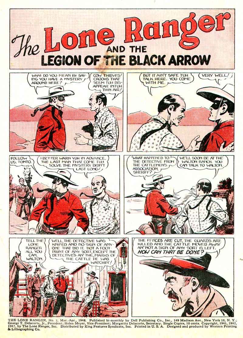 Read online The Lone Ranger (1948) comic -  Issue #2 - 2