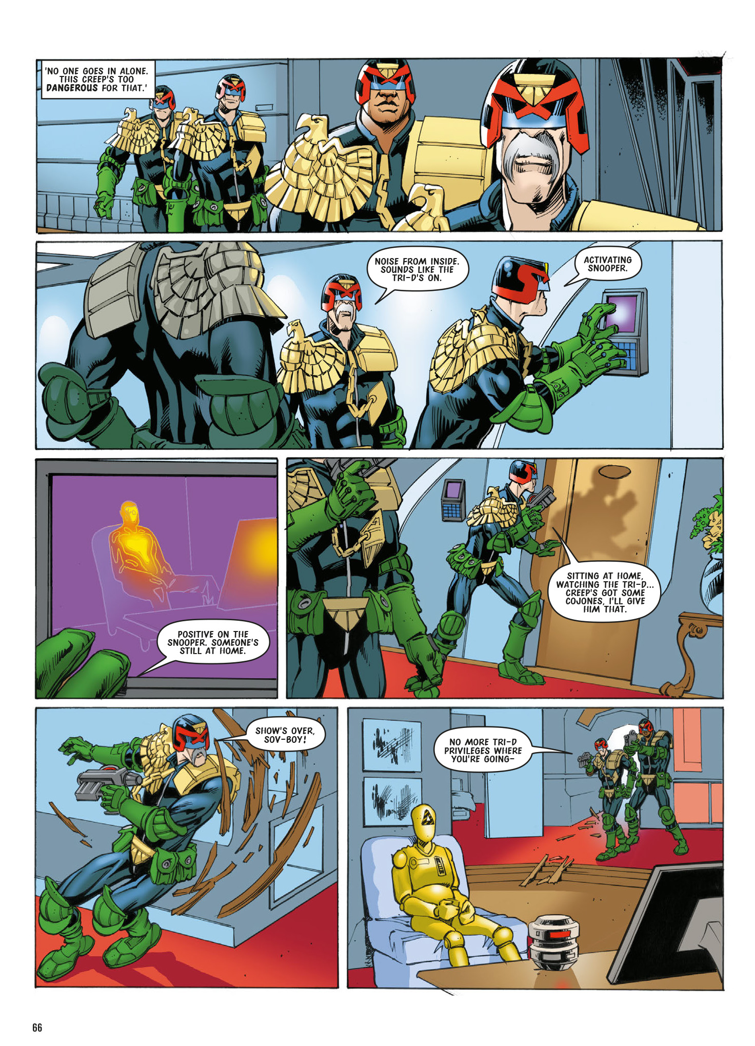 Read online Judge Dredd: The Complete Case Files comic -  Issue # TPB 41 (Part 1) - 68