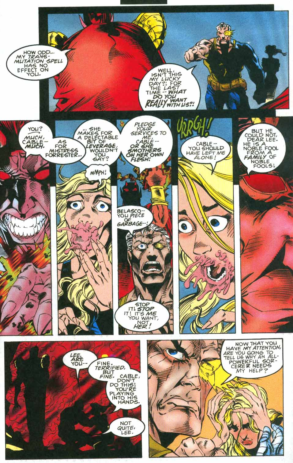 Read online Cable (1993) comic -  Issue #14 - 16