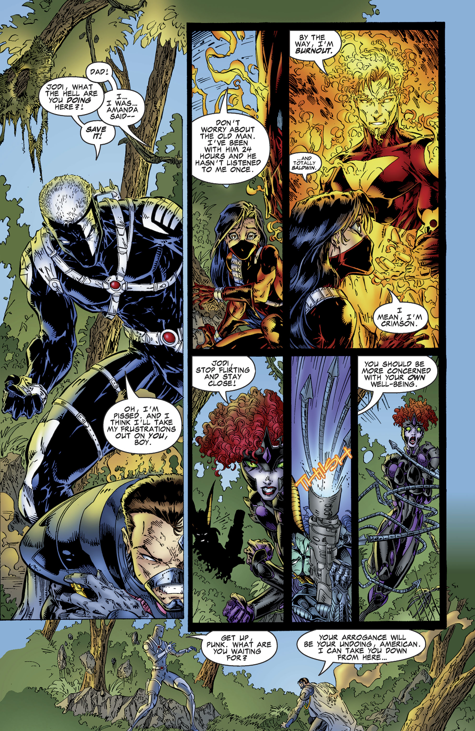 Read online Backlash comic -  Issue #19 - 11
