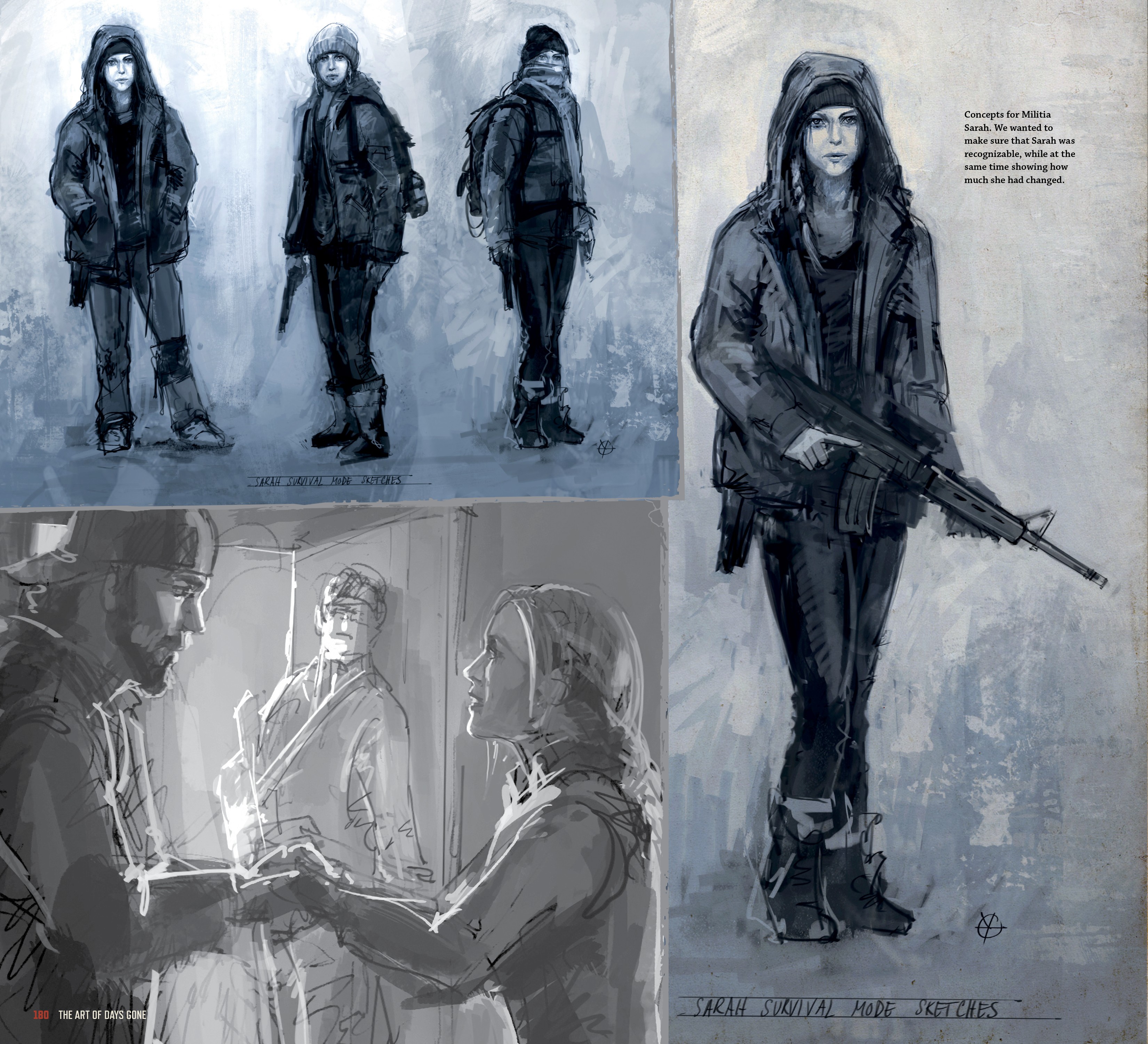 Read online The Art of Days Gone comic -  Issue # TPB (Part 2) - 64