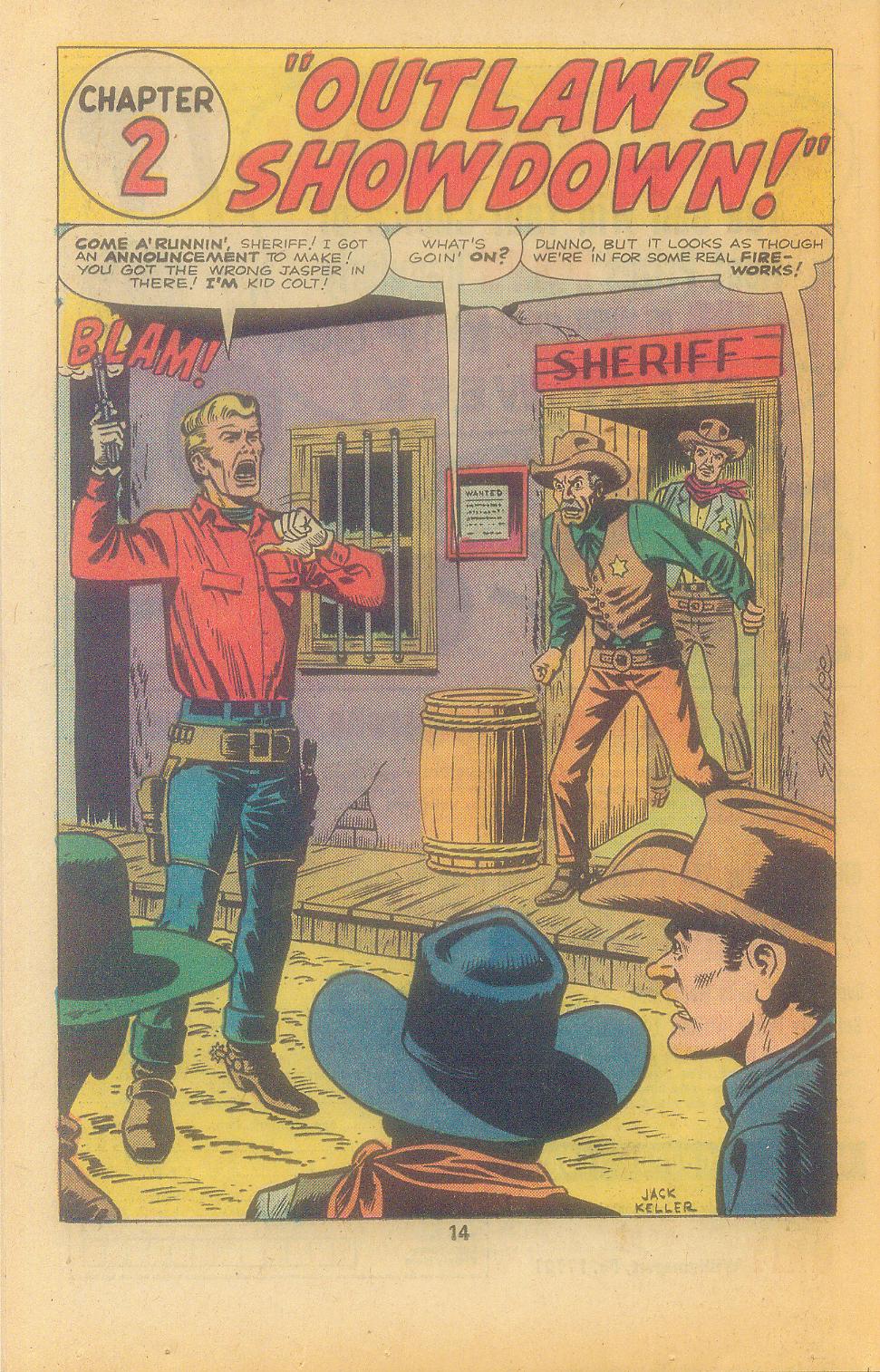 Read online Kid Colt Outlaw comic -  Issue #197 - 16