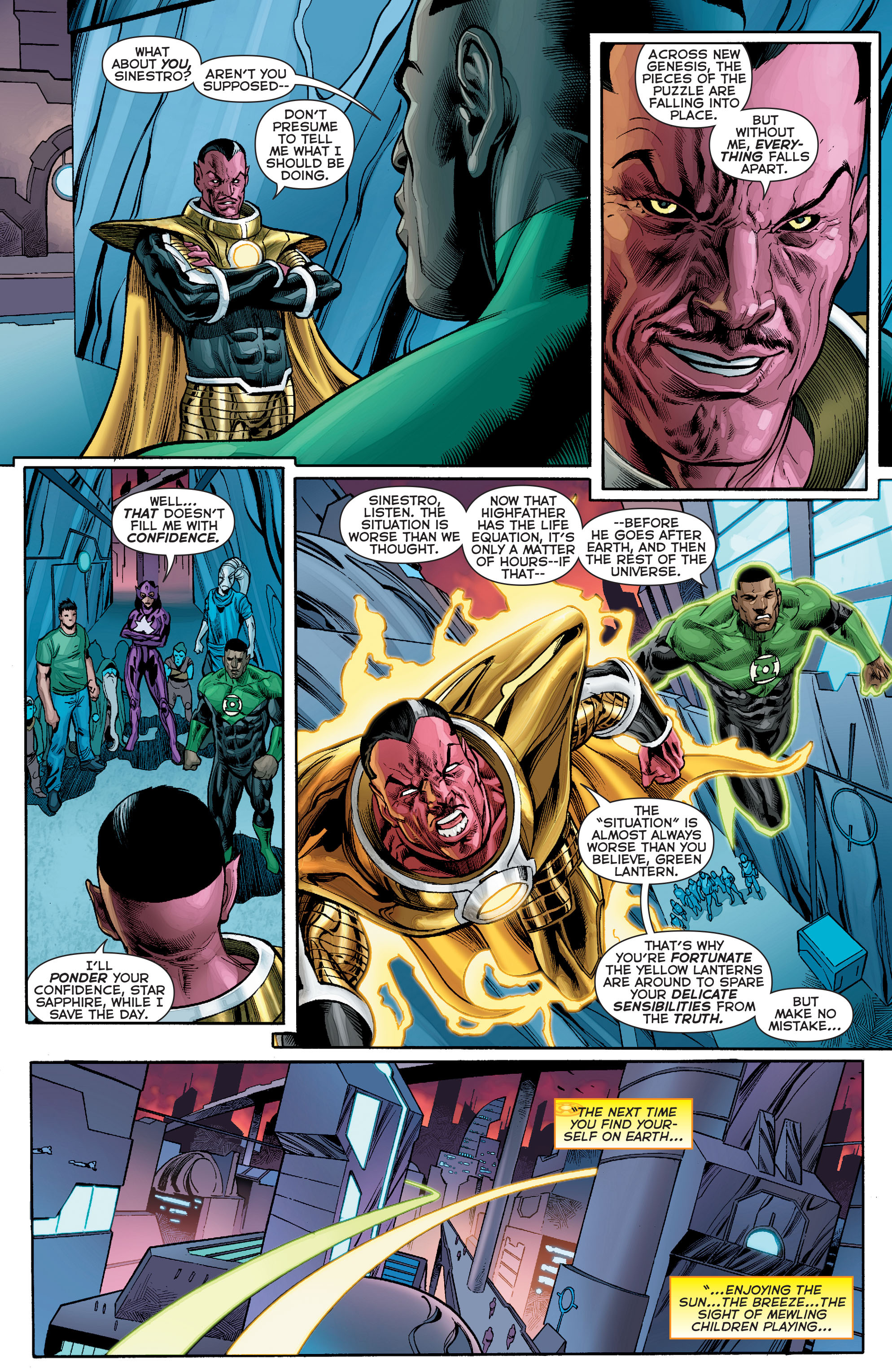 Read online Sinestro comic -  Issue #8 - 11