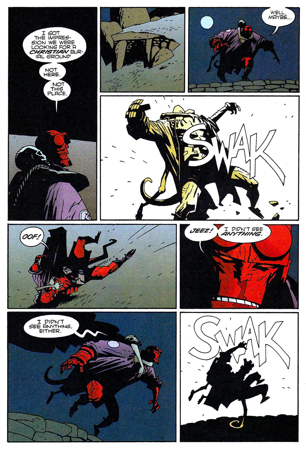 Read online Hellboy: The Corpse and the Iron Shoes comic -  Issue # Full - 16