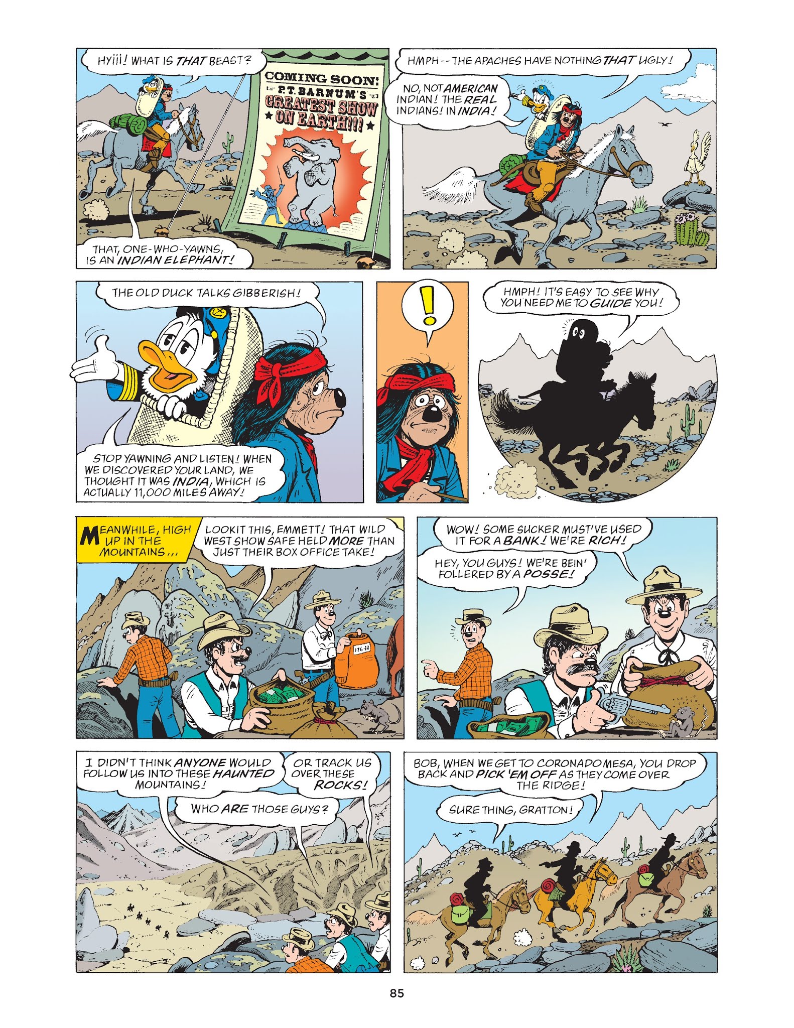 Read online Walt Disney Uncle Scrooge and Donald Duck: The Don Rosa Library comic -  Issue # TPB 7 (Part 1) - 86