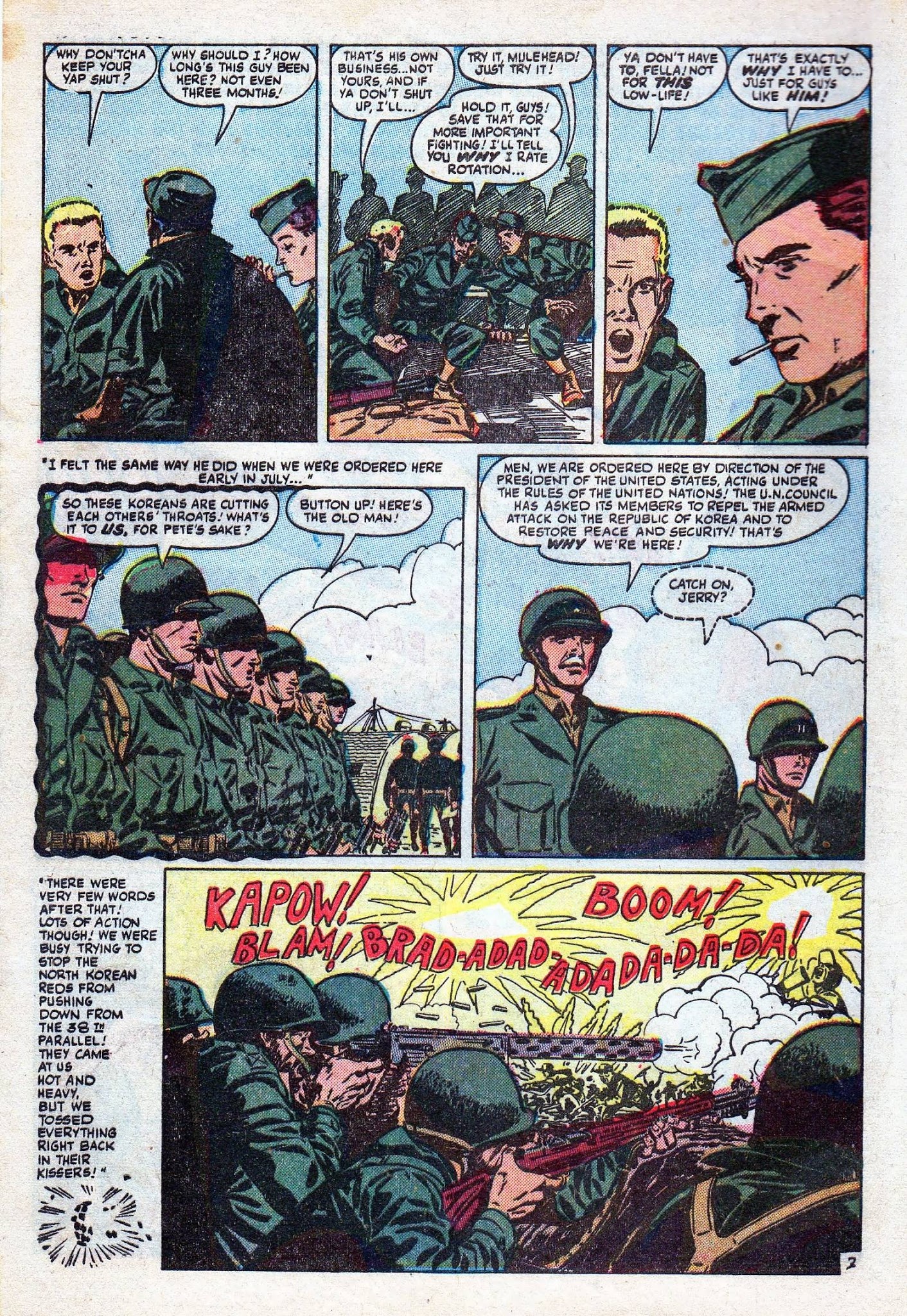 Read online War Comics comic -  Issue #25 - 4