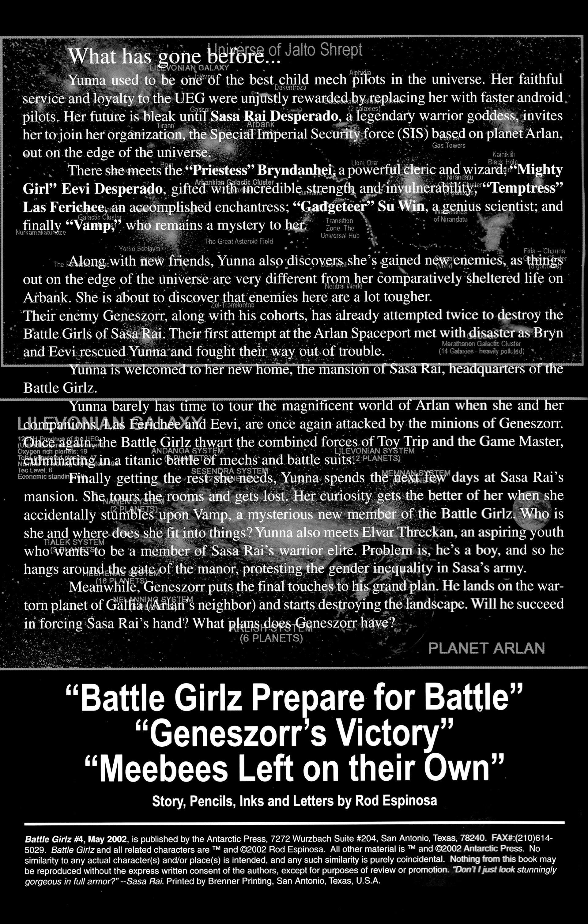 Read online Battle Girlz comic -  Issue #4 - 2