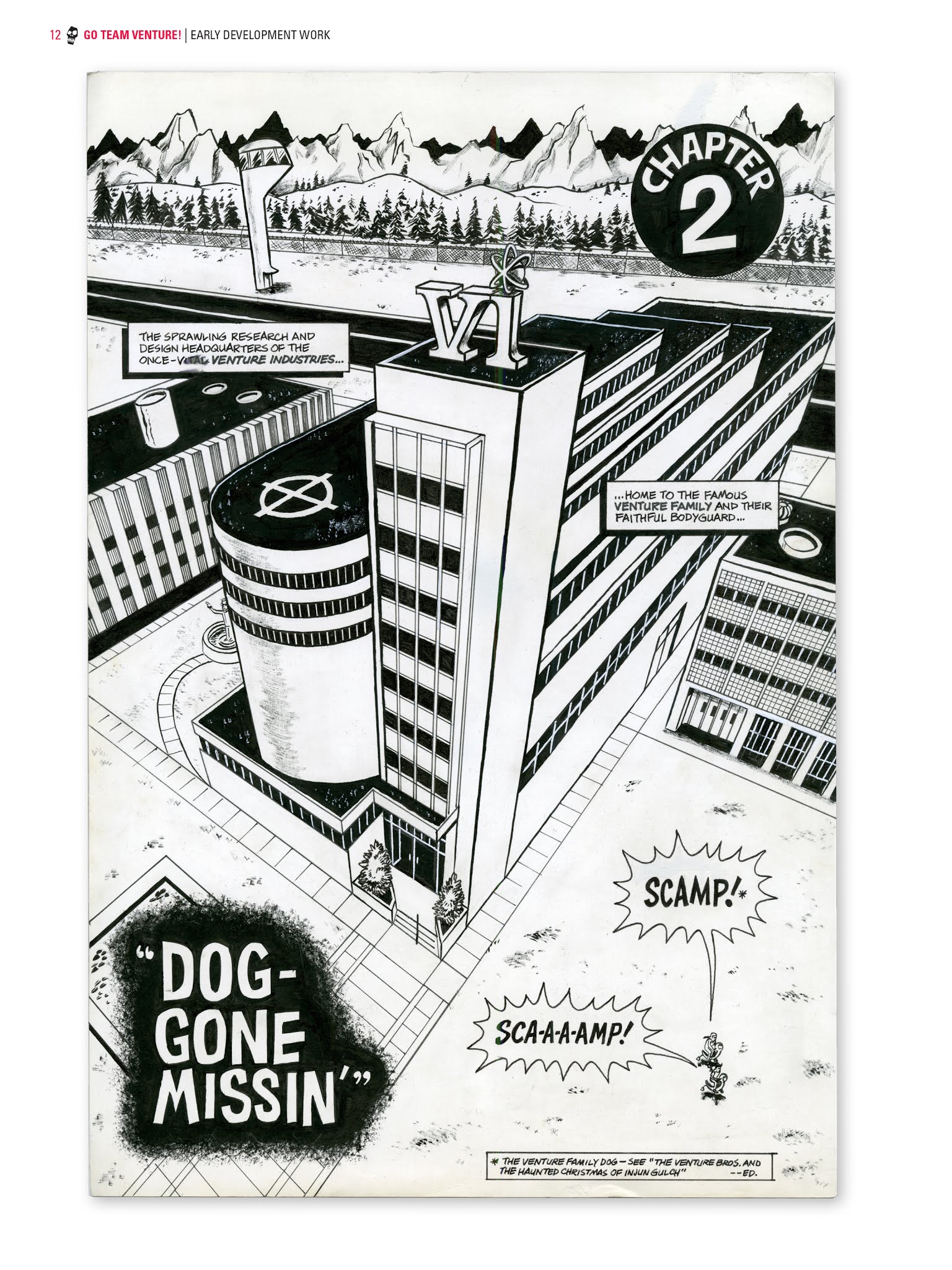 Read online Go Team Venture!: The Art and Making of The Venture Bros. comic -  Issue # TPB (Part 1) - 12