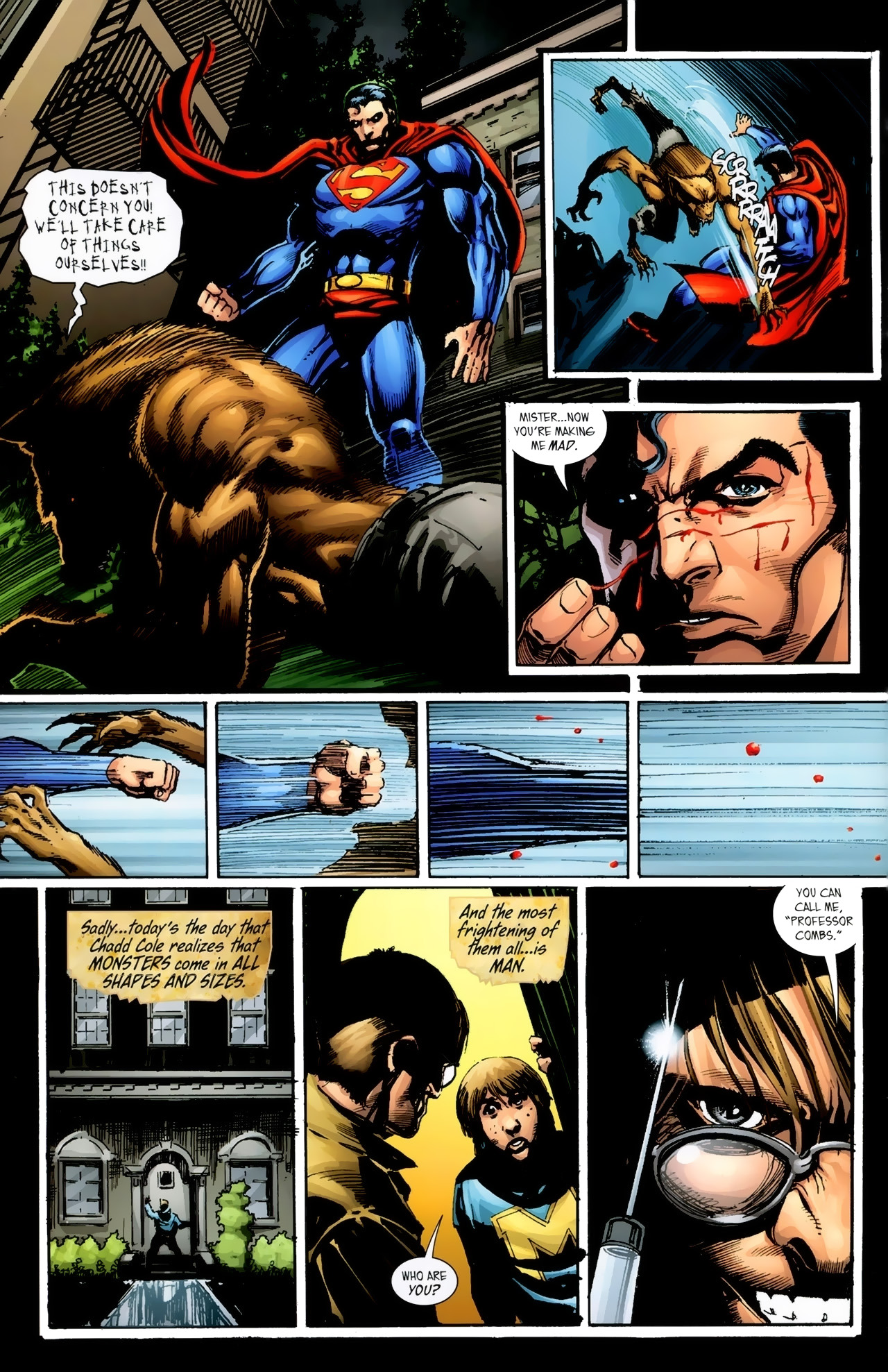 Read online Superman and Batman vs. Vampires and Werewolves comic -  Issue #3 - 16