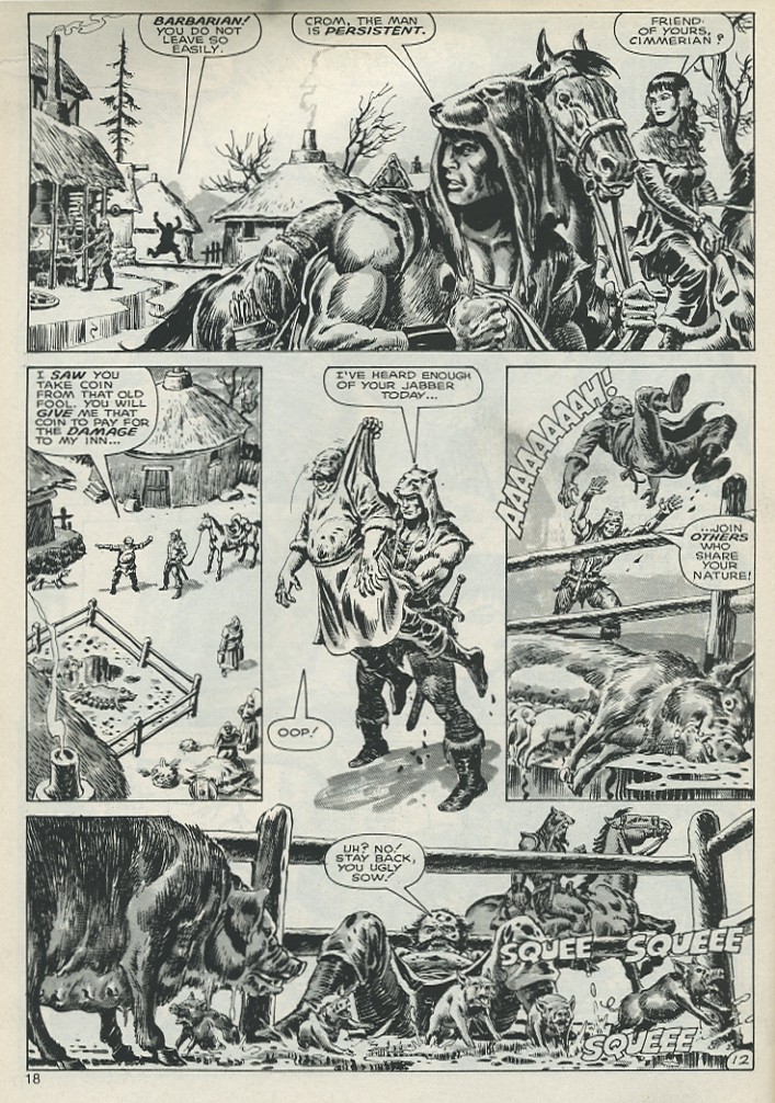 Read online The Savage Sword Of Conan comic -  Issue #134 - 18