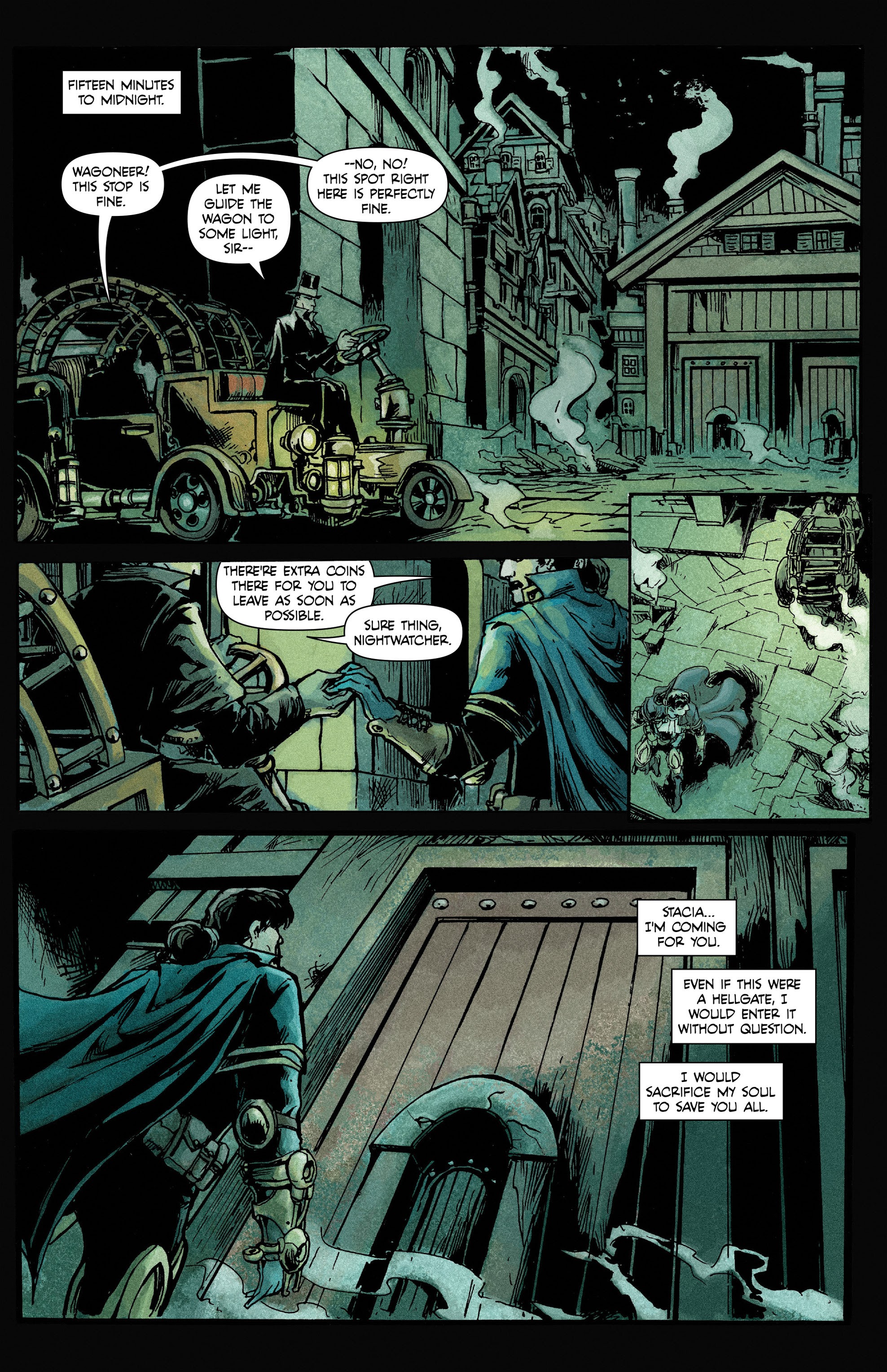 Read online Raven Nevermore comic -  Issue #3 - 23