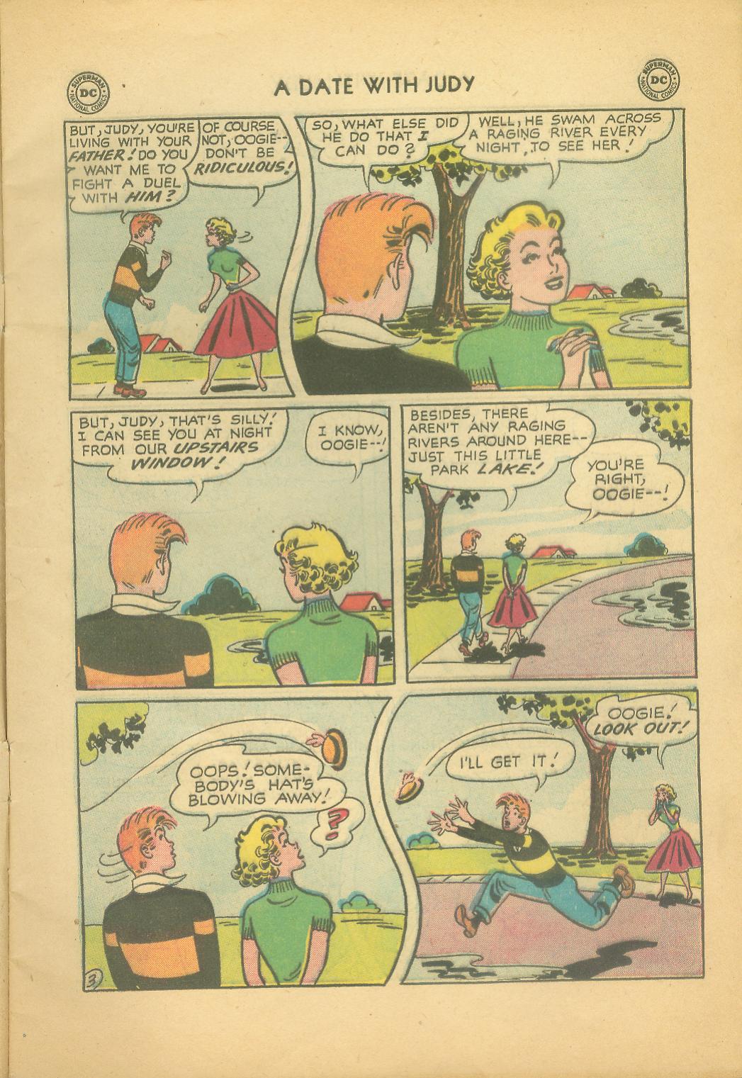 Read online A Date with Judy comic -  Issue #57 - 5