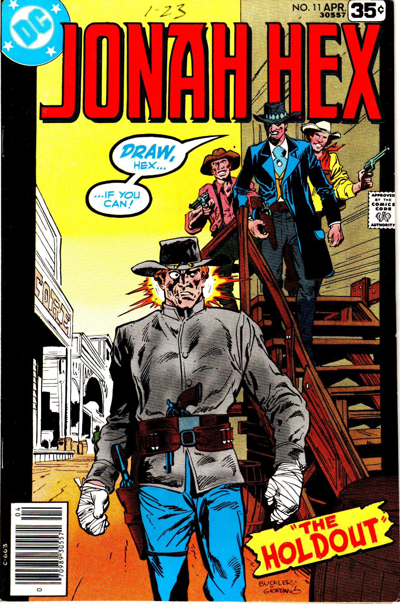 Read online Jonah Hex (1977) comic -  Issue #11 - 1