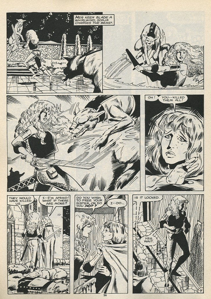 The Savage Sword Of Conan issue 178 - Page 58
