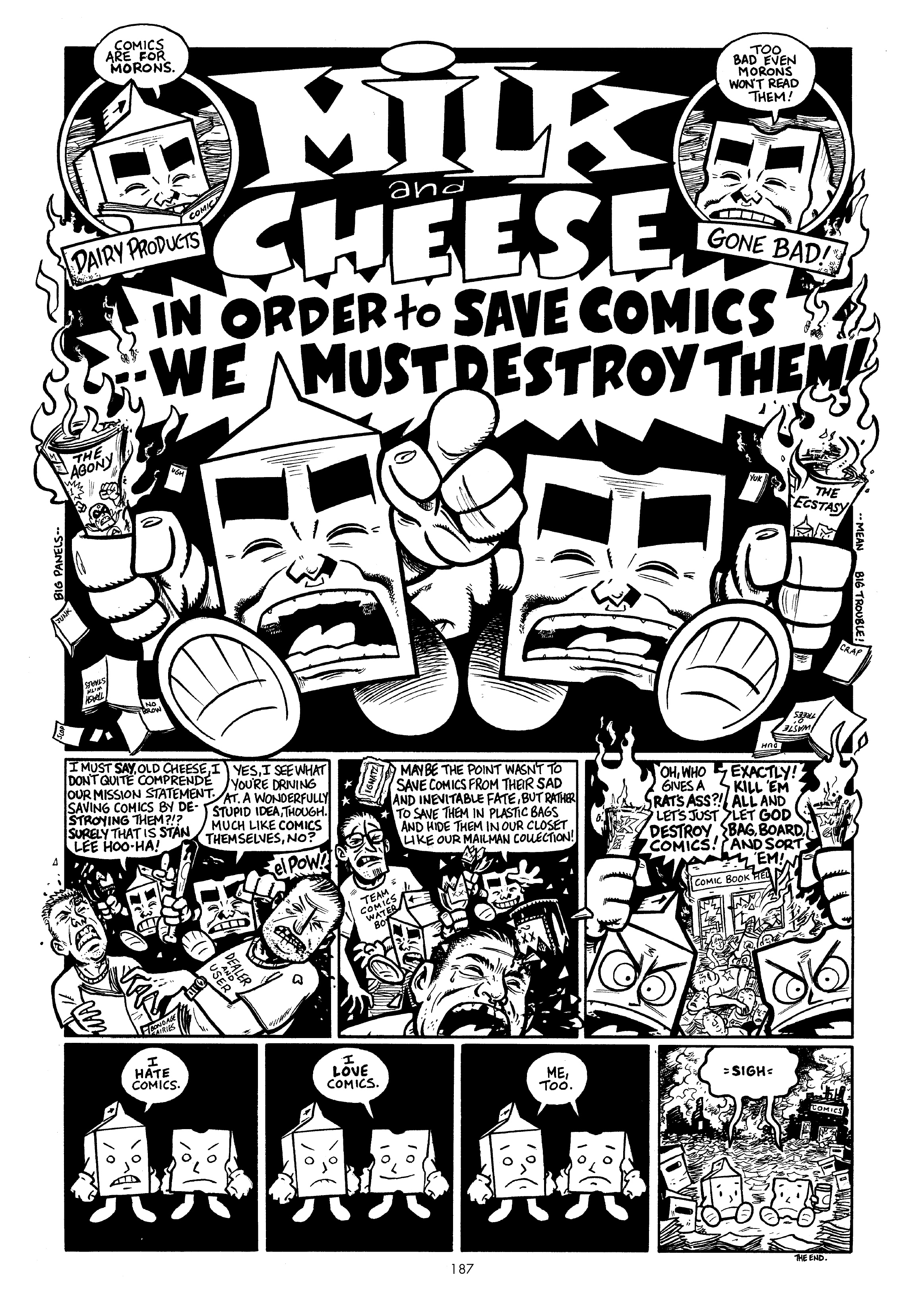 Read online Milk And Cheese: Dairy Products Gone Bad! comic -  Issue # Full - 188