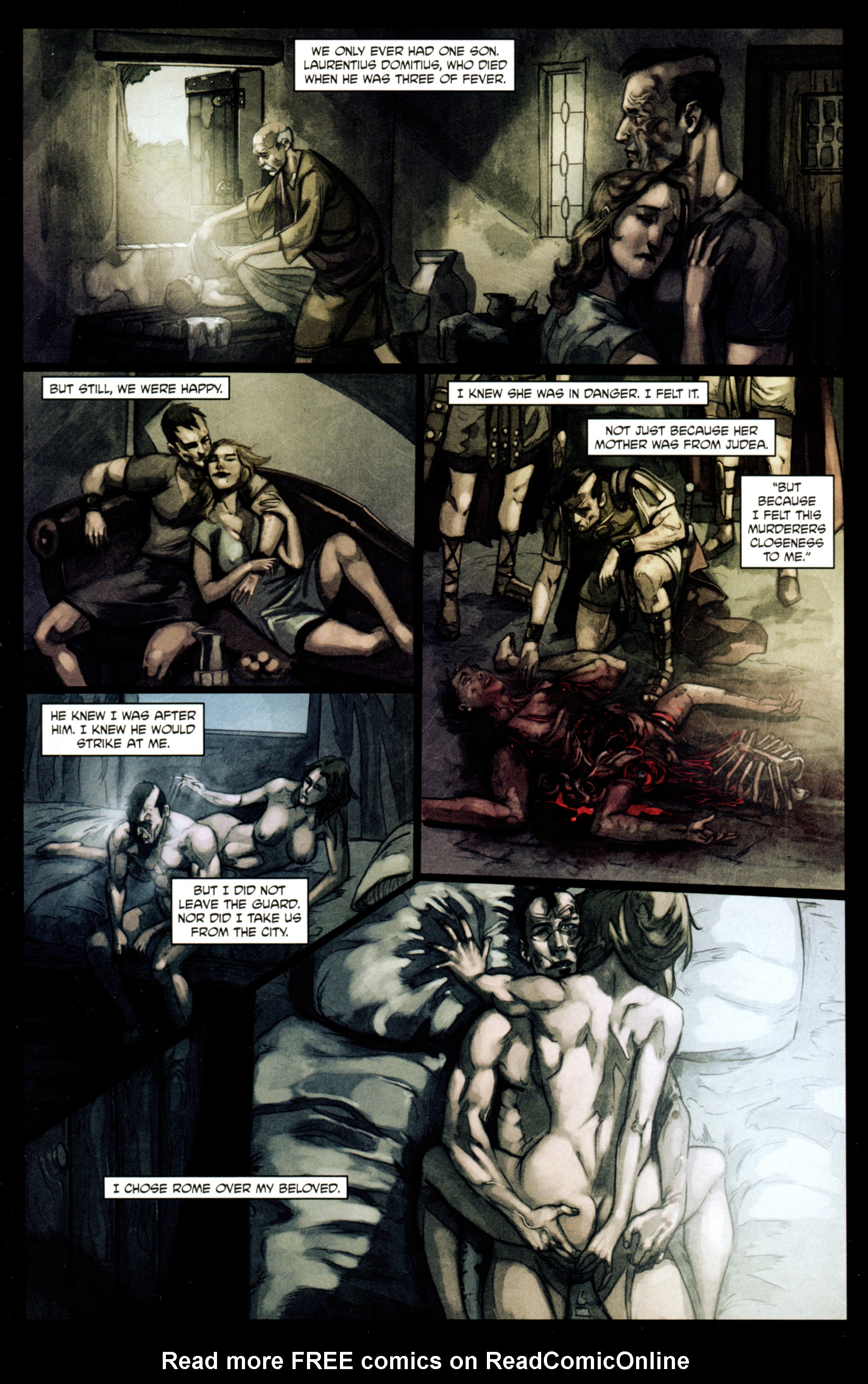Read online Caligula: Heart of Rome comic -  Issue #4 - 4