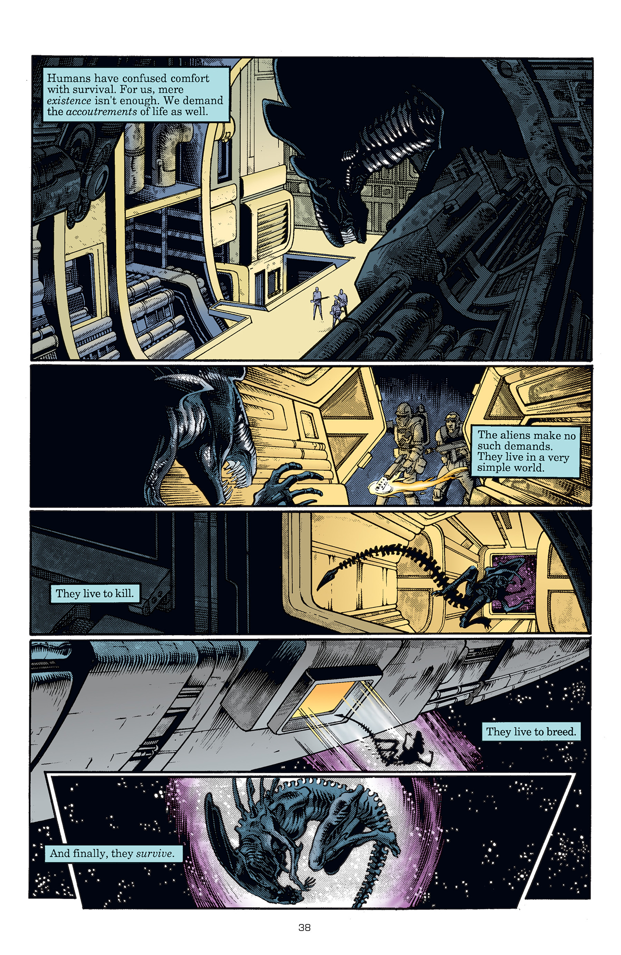 Read online Aliens: The Essential Comics comic -  Issue # TPB (Part 1) - 39