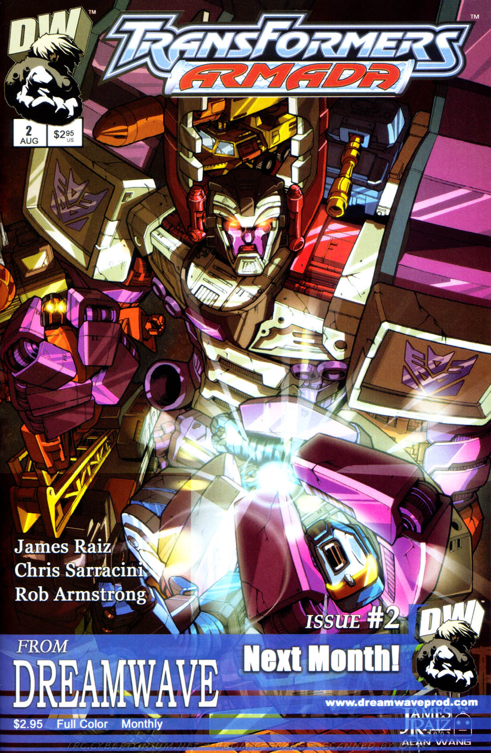 Read online Transformers Armada comic Issue 1
