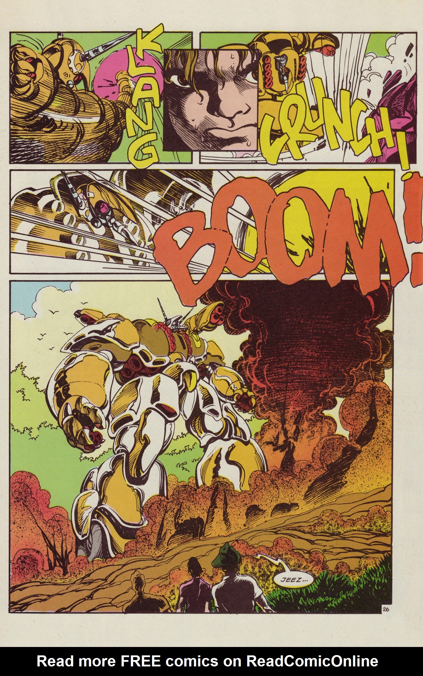 Read online Mecha comic -  Issue #1 - 28