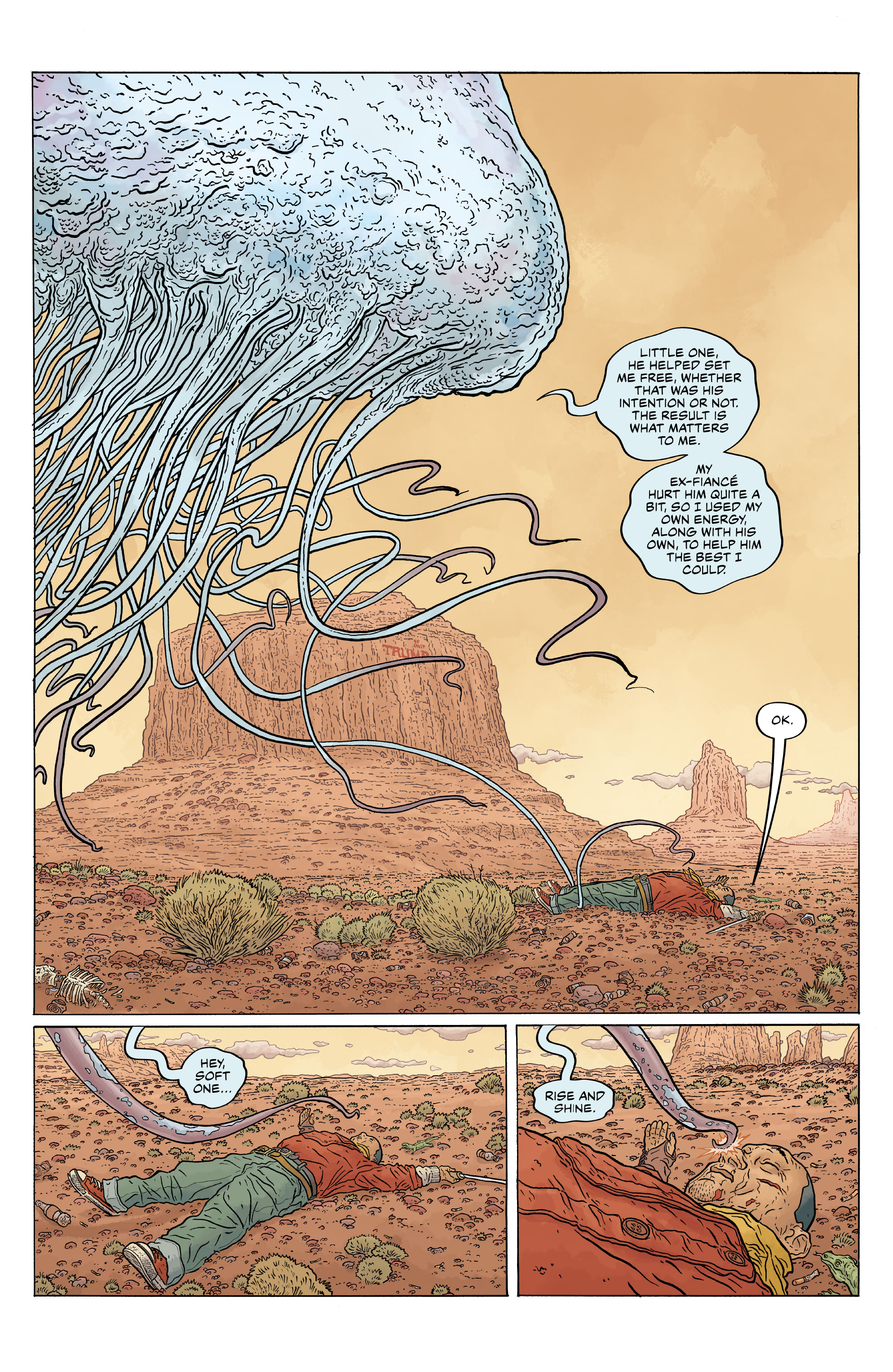 Read online Shaolin Cowboy: Cruel to Be Kin comic -  Issue #4 - 4