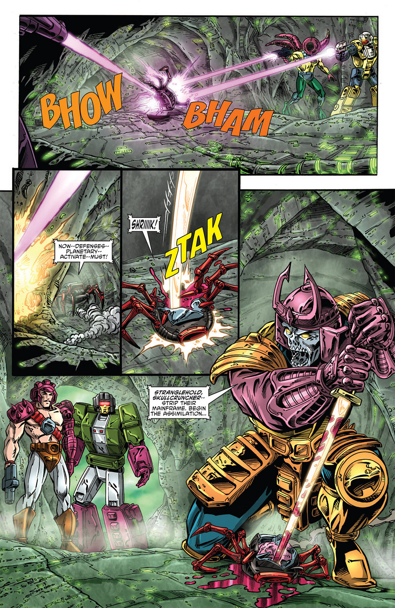 Read online The Transformers: Regeneration One comic -  Issue #83 - 23