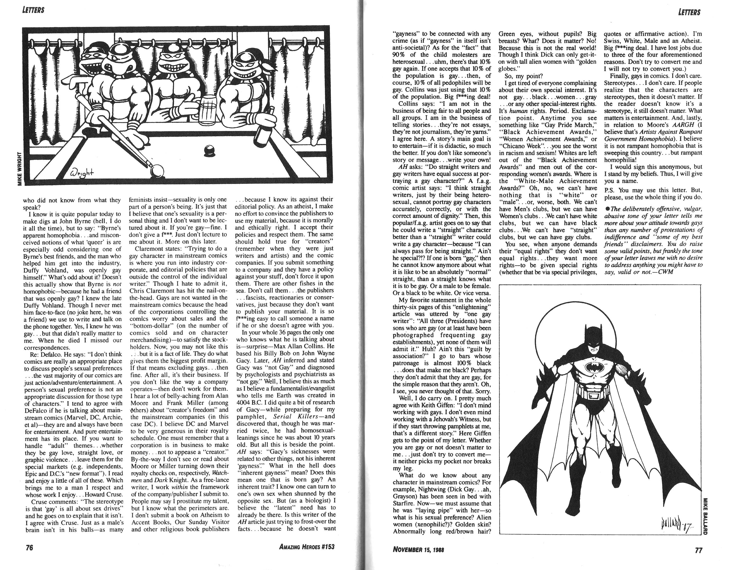 Read online Amazing Heroes comic -  Issue #153 - 39