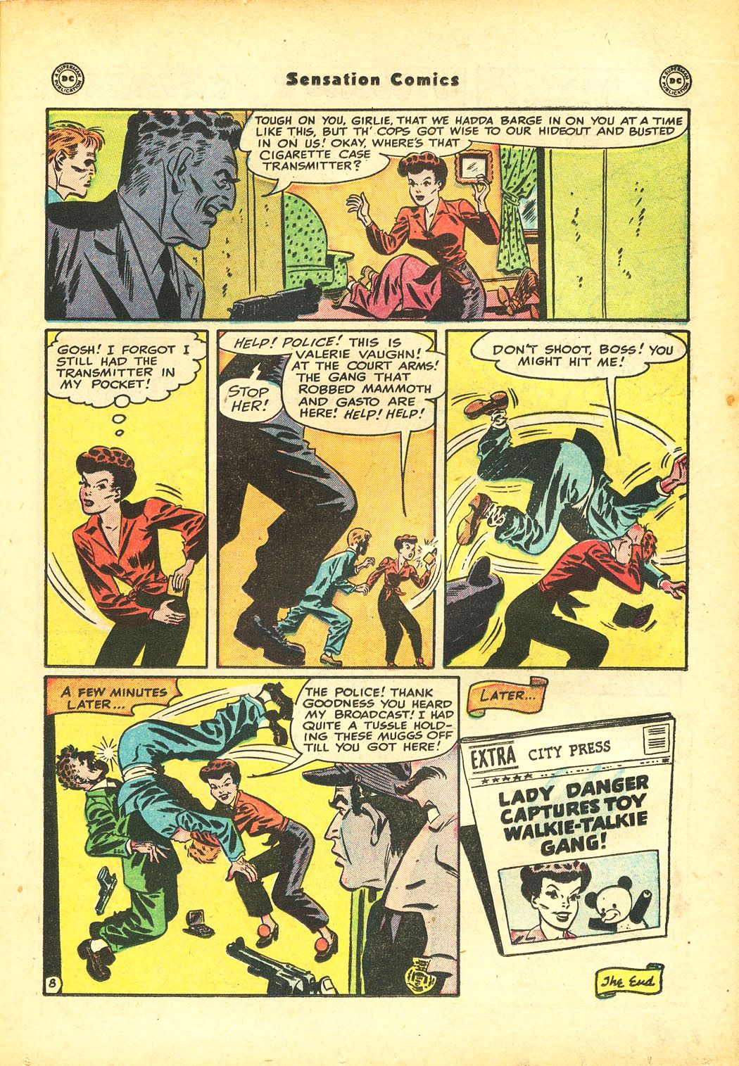 Read online Sensation (Mystery) Comics comic -  Issue #86 - 23