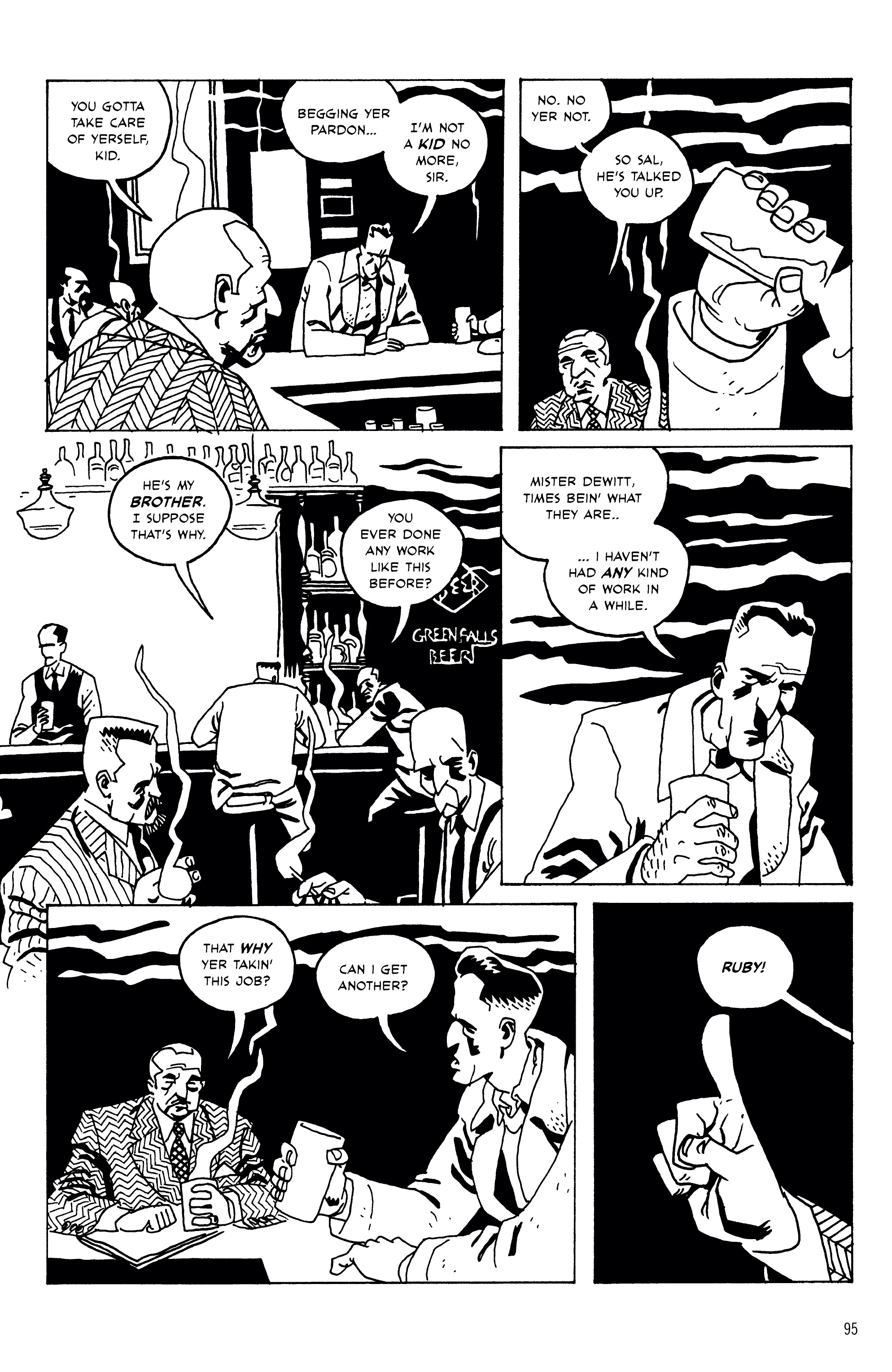 Read online Noir: A Collection of Crime Comics comic -  Issue # TPB - 94