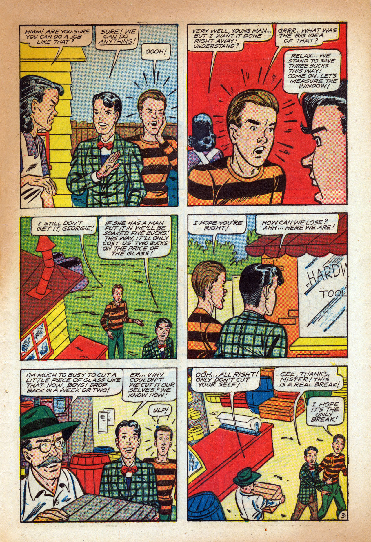 Read online Georgie Comics (1945) comic -  Issue #3 - 45