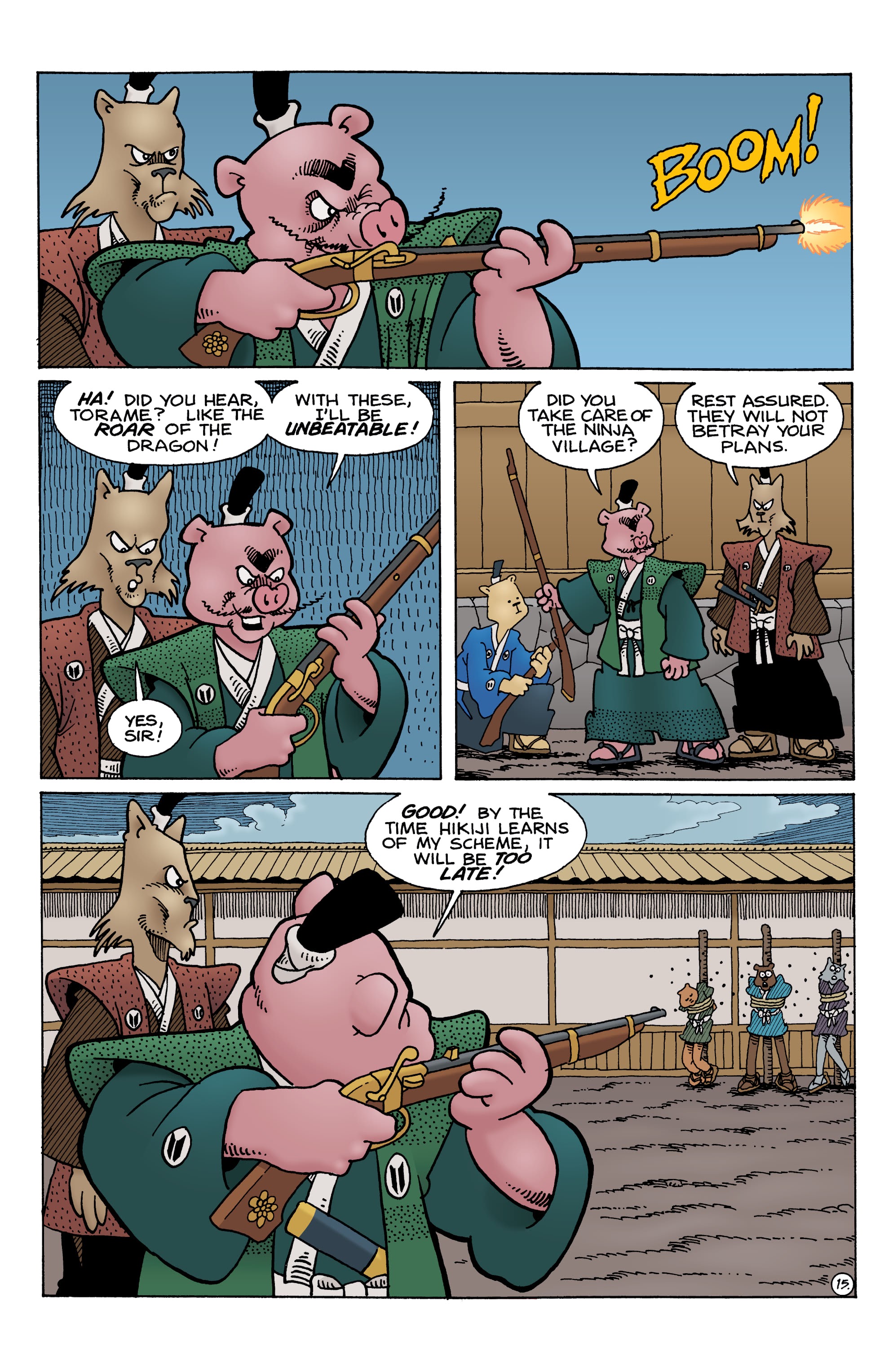 Read online Usagi Yojimbo: The Dragon Bellow Conspiracy comic -  Issue #2 - 17