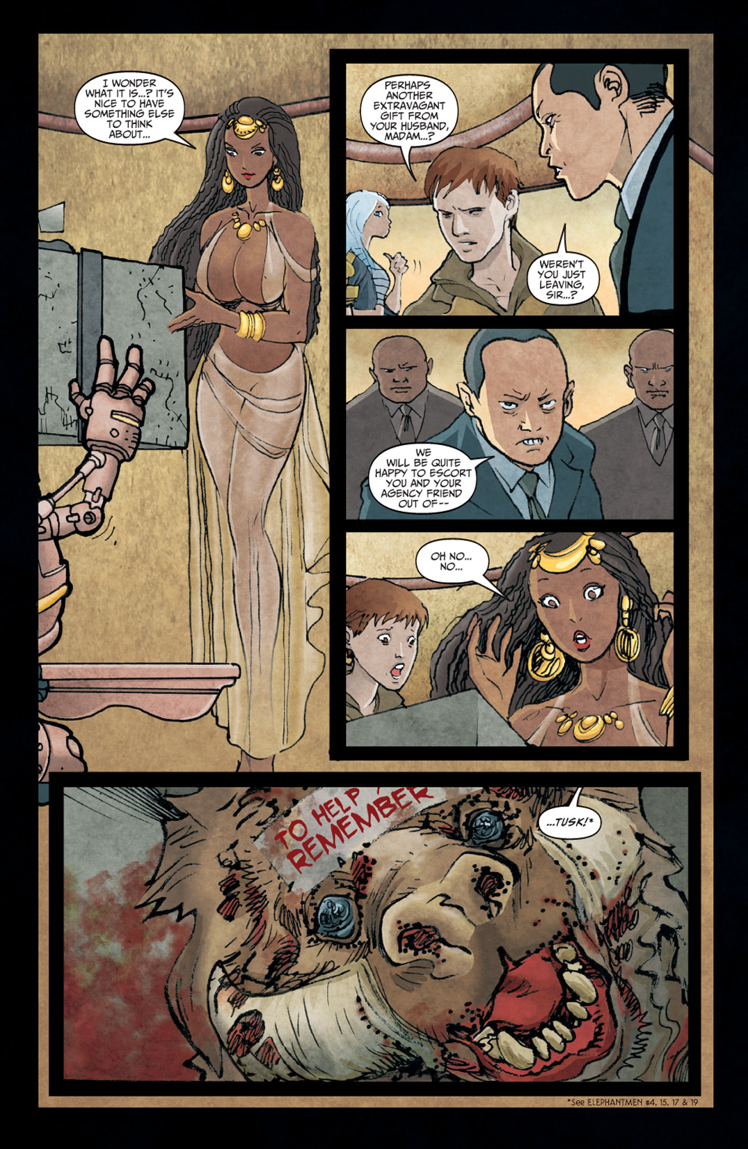 Read online Elephantmen comic -  Issue #23 - 22