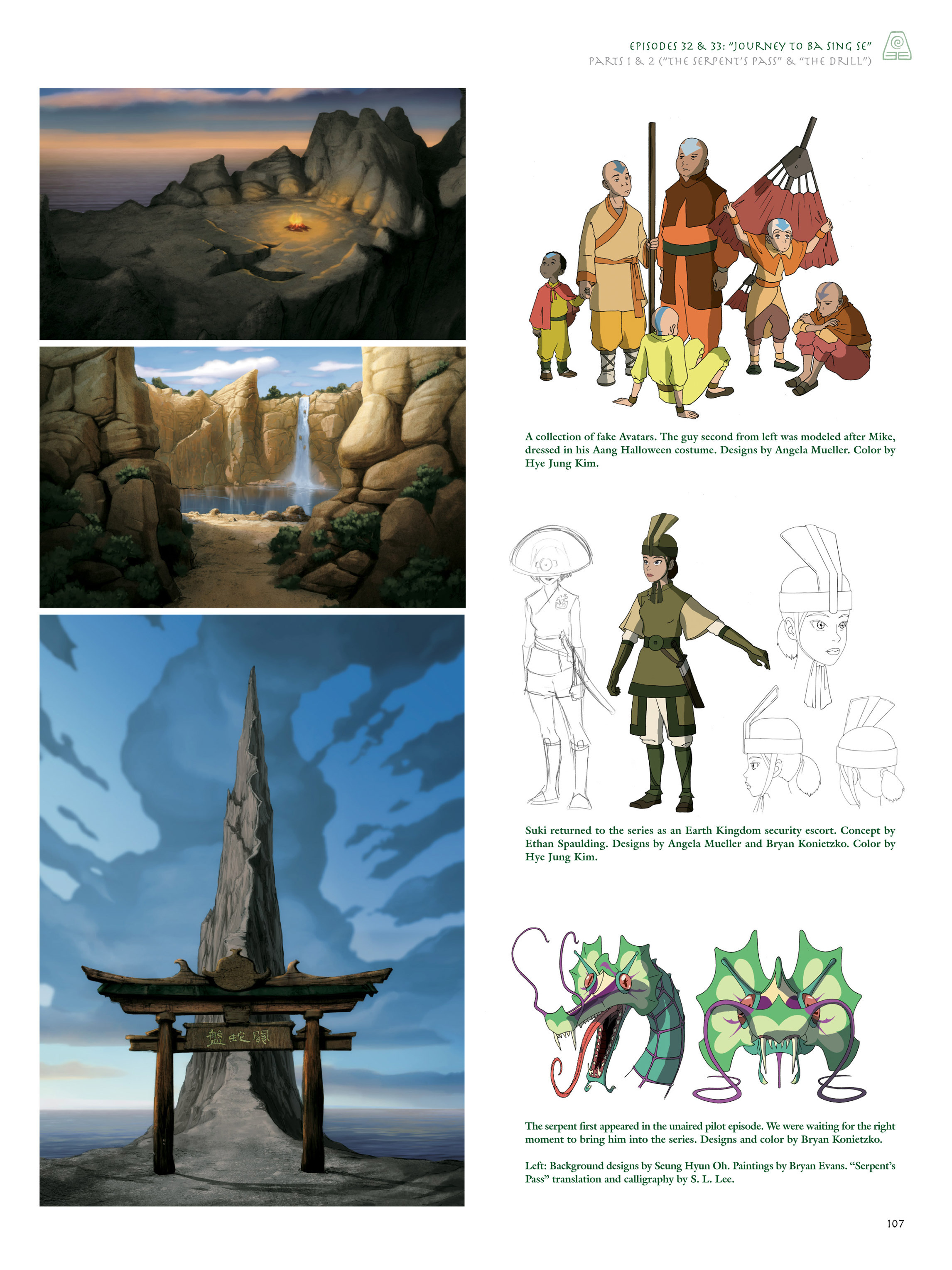 Read online Avatar: The Last Airbender - The Art of the Animated Series comic -  Issue # TPB (Part 2) - 6