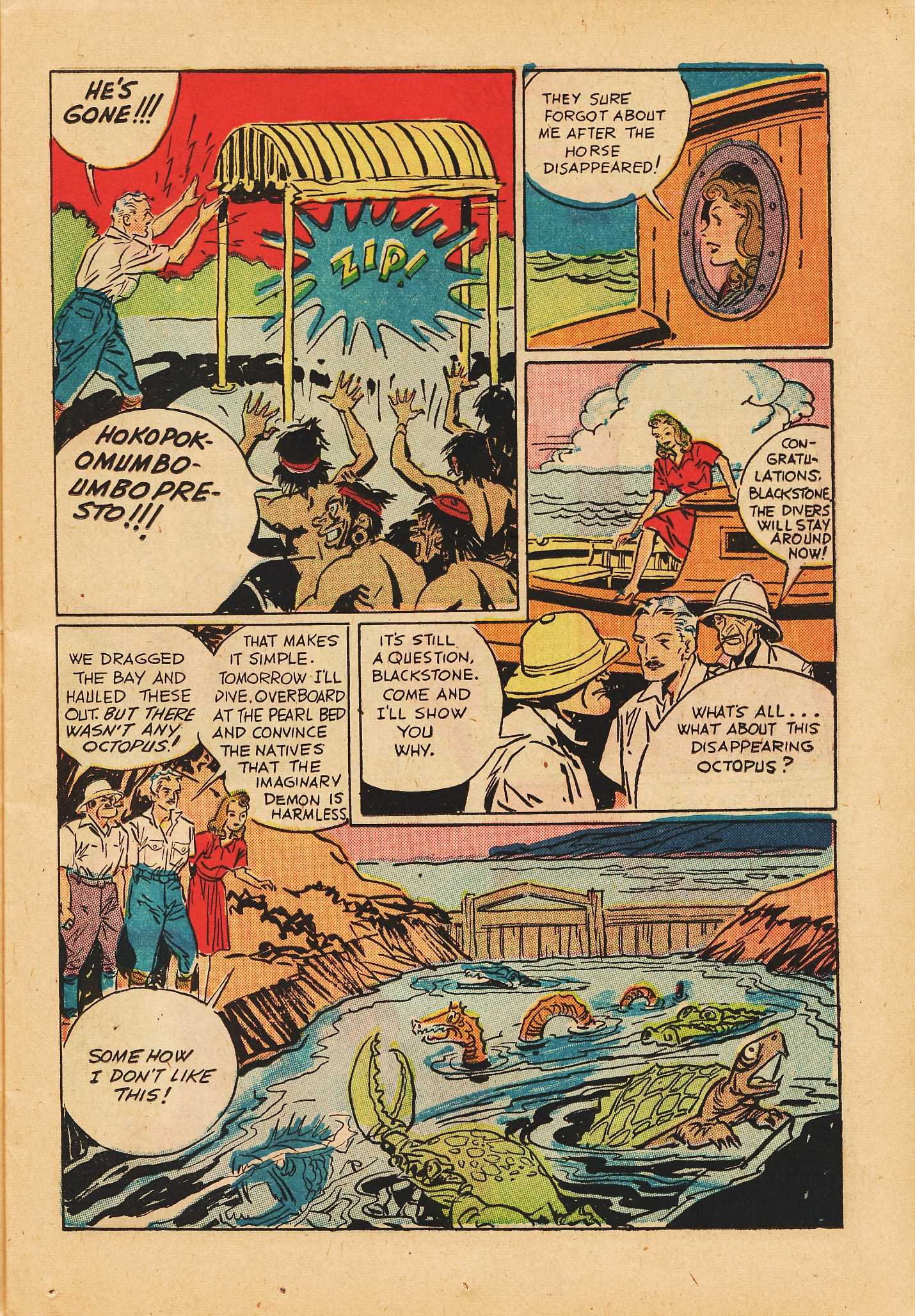 Read online Super-Magician Comics comic -  Issue #22 - 21