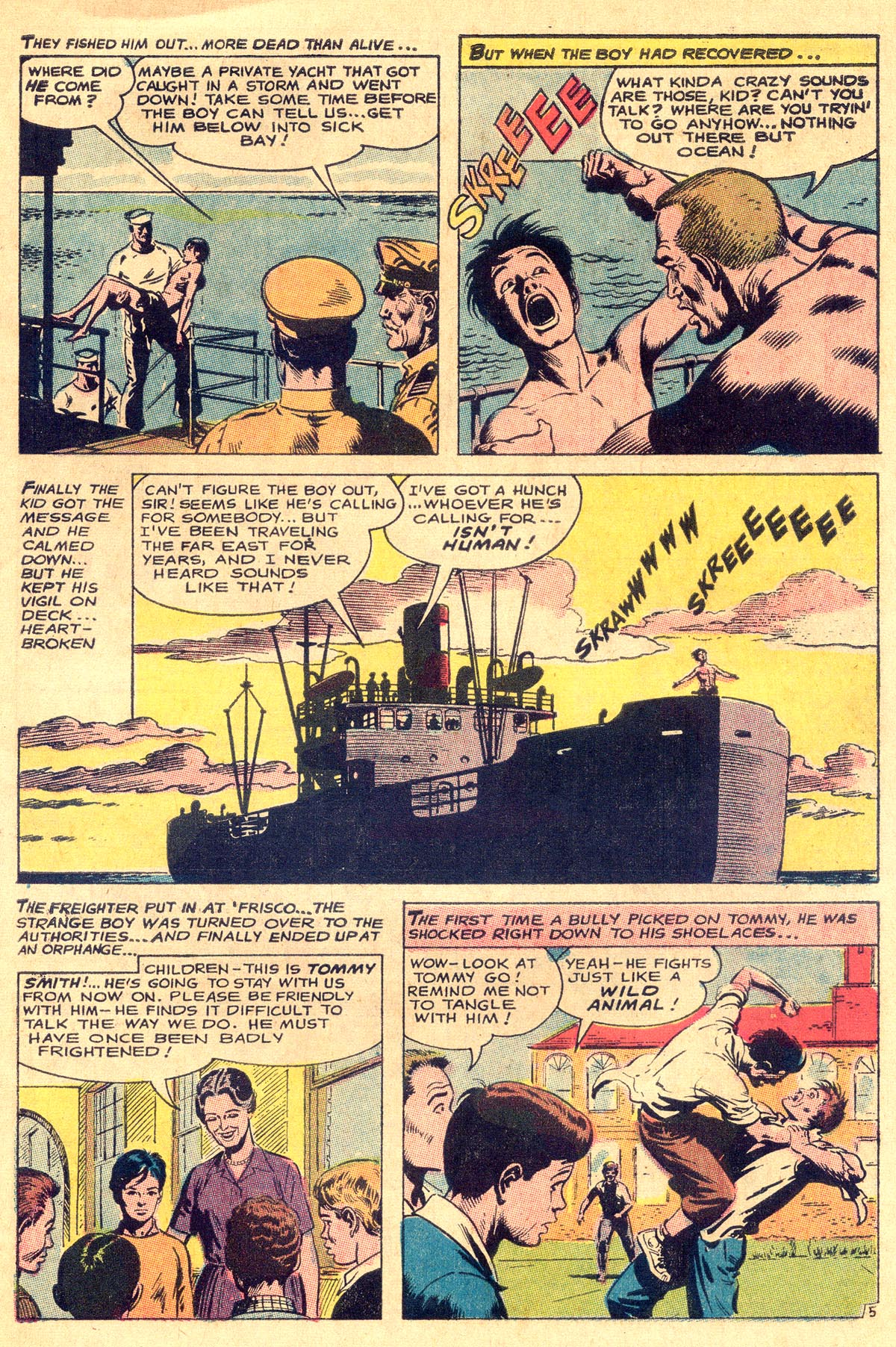Read online Star Spangled War Stories (1952) comic -  Issue #129 - 7