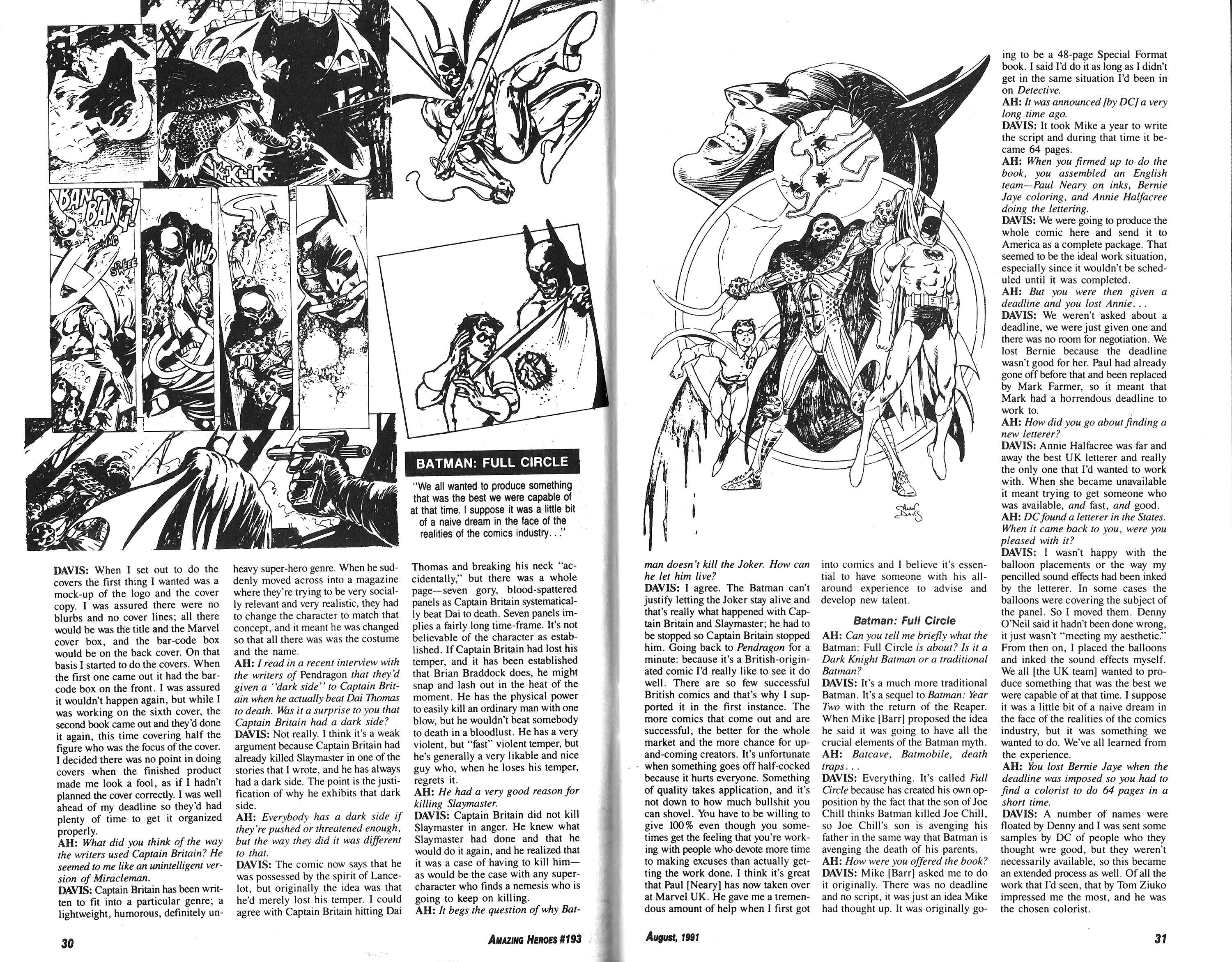 Read online Amazing Heroes comic -  Issue #193 - 16