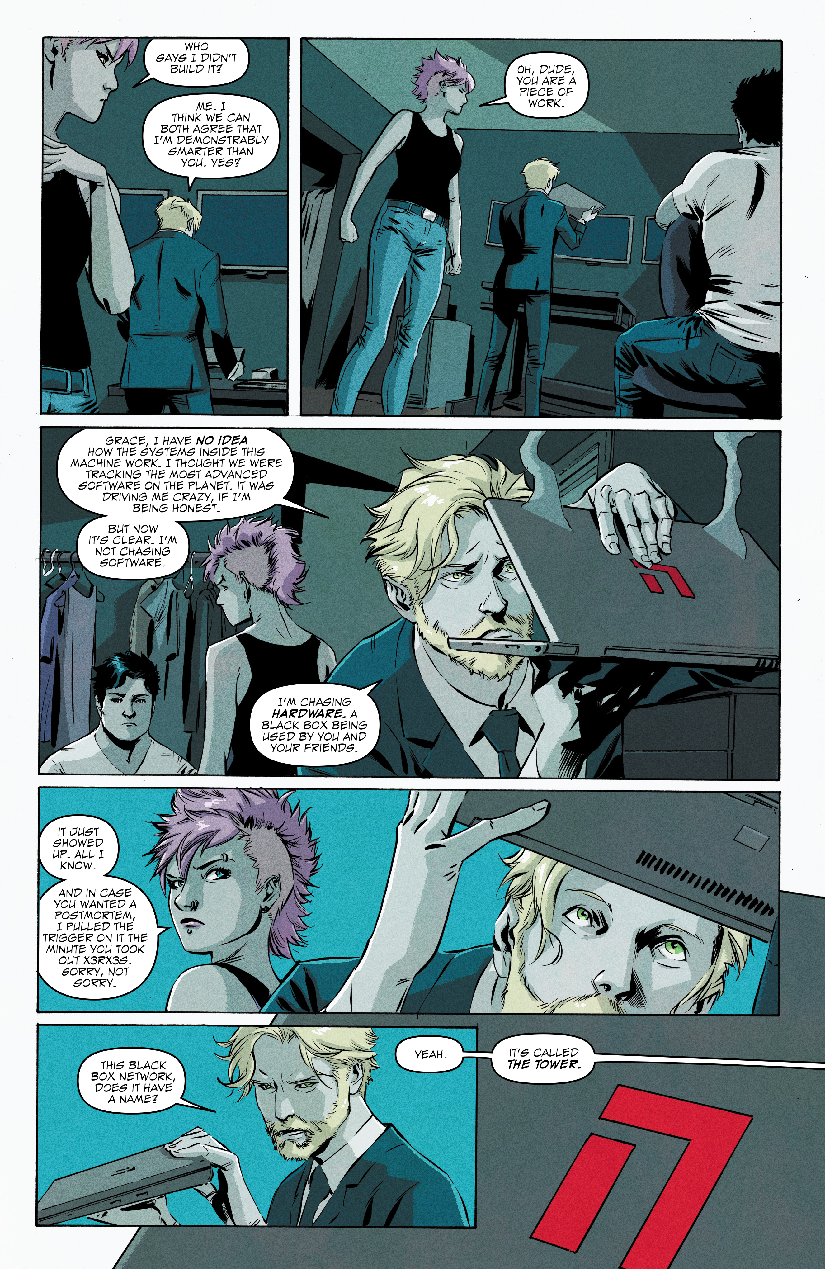 Read online Hacktivist Volume 2 comic -  Issue #4 - 10