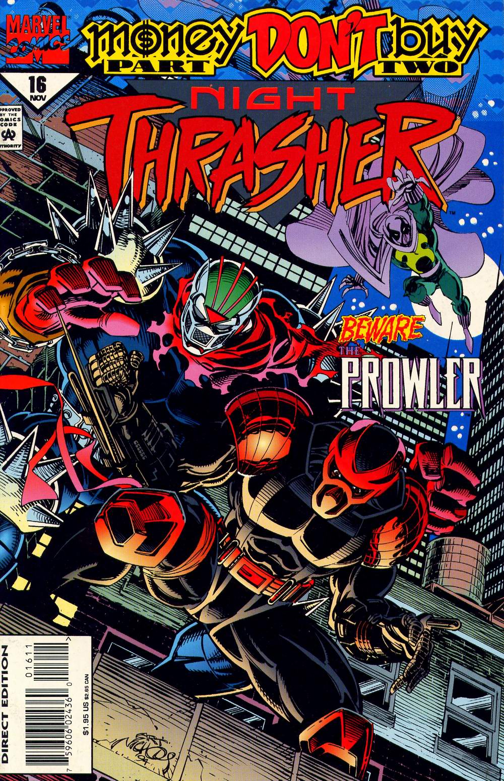 Read online Night Thrasher comic -  Issue #16 - 1