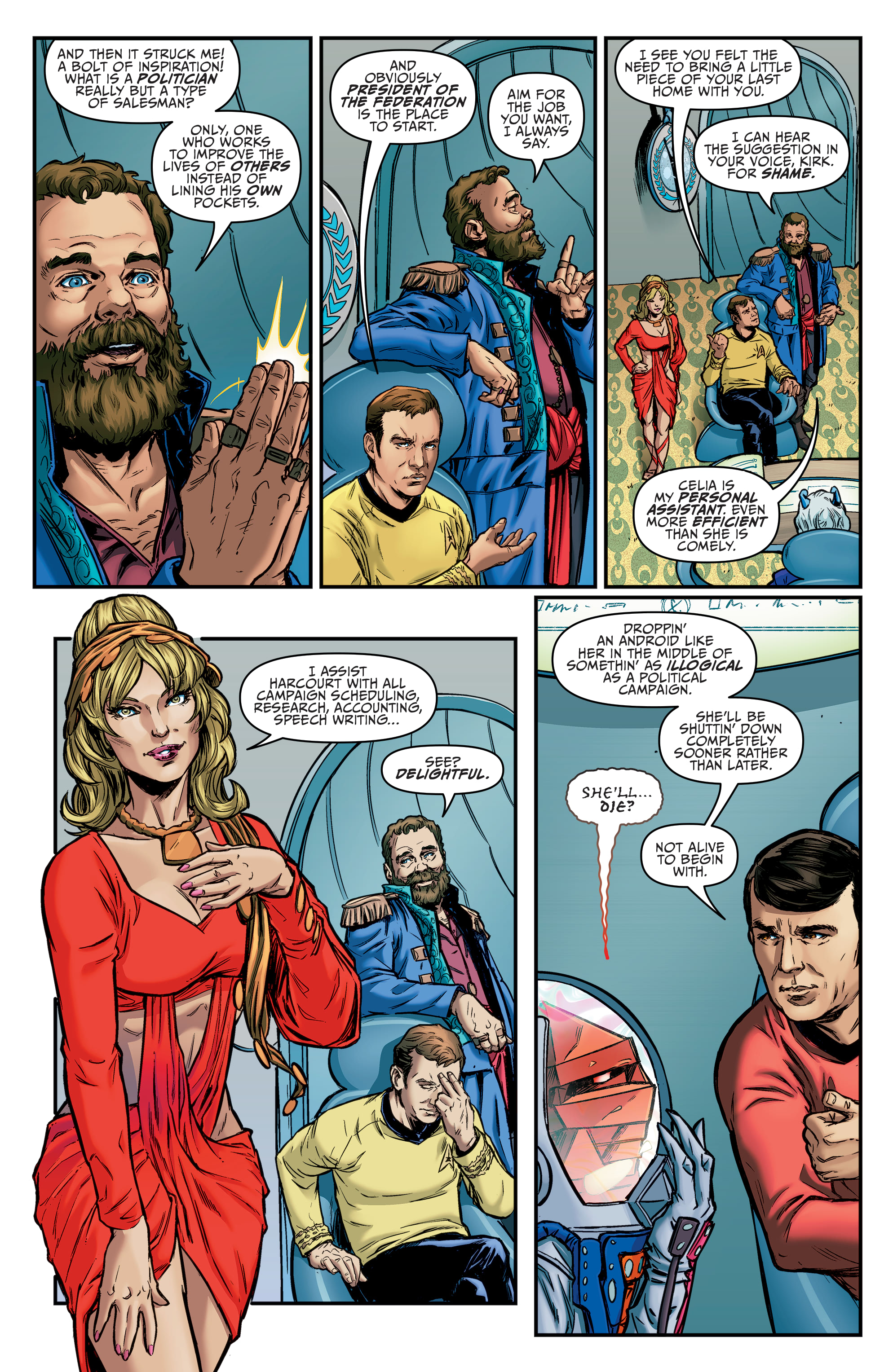 Read online Star Trek: Year Five comic -  Issue #15 - 15