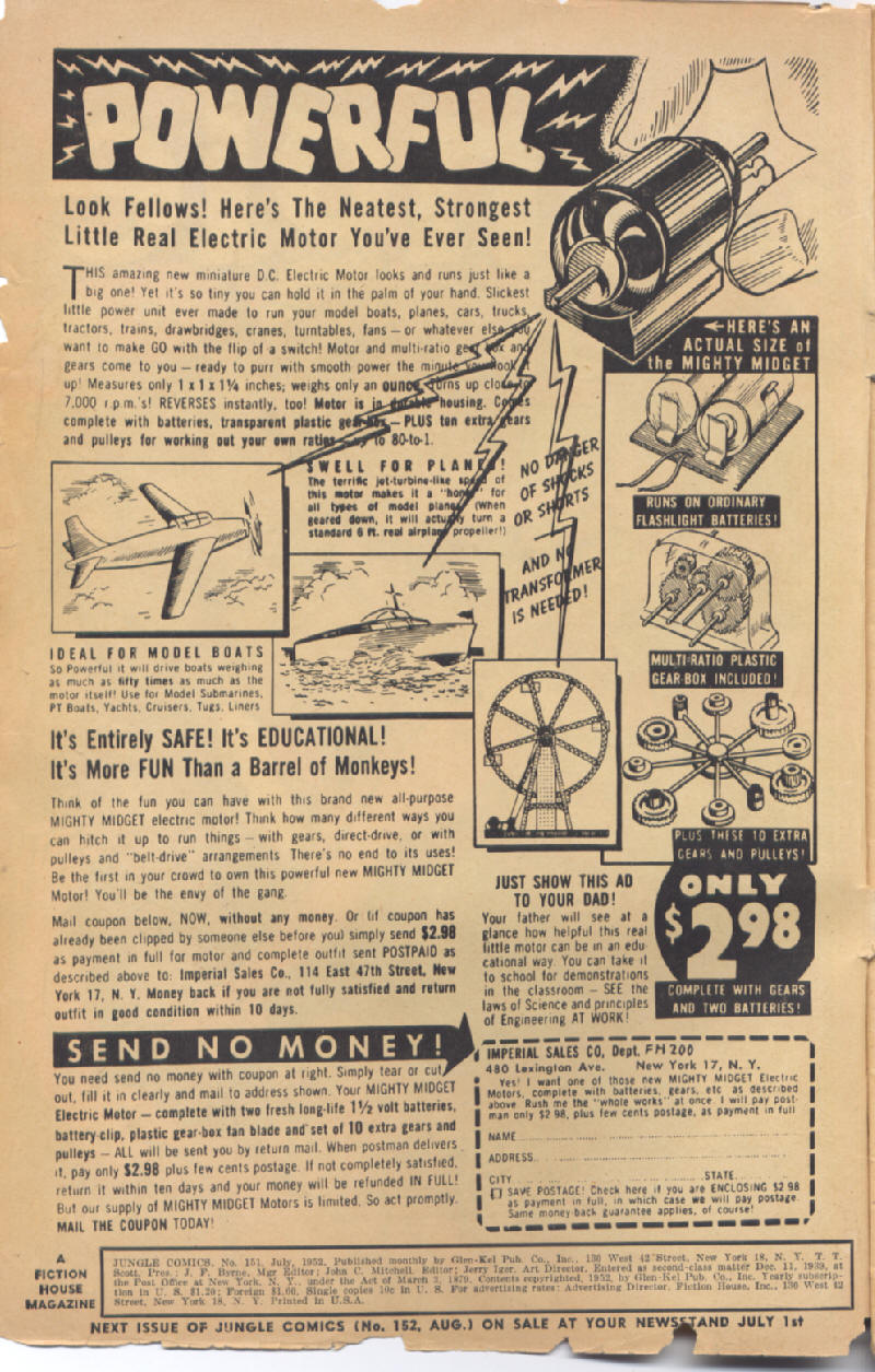 Read online Jungle Comics comic -  Issue #151 - 4