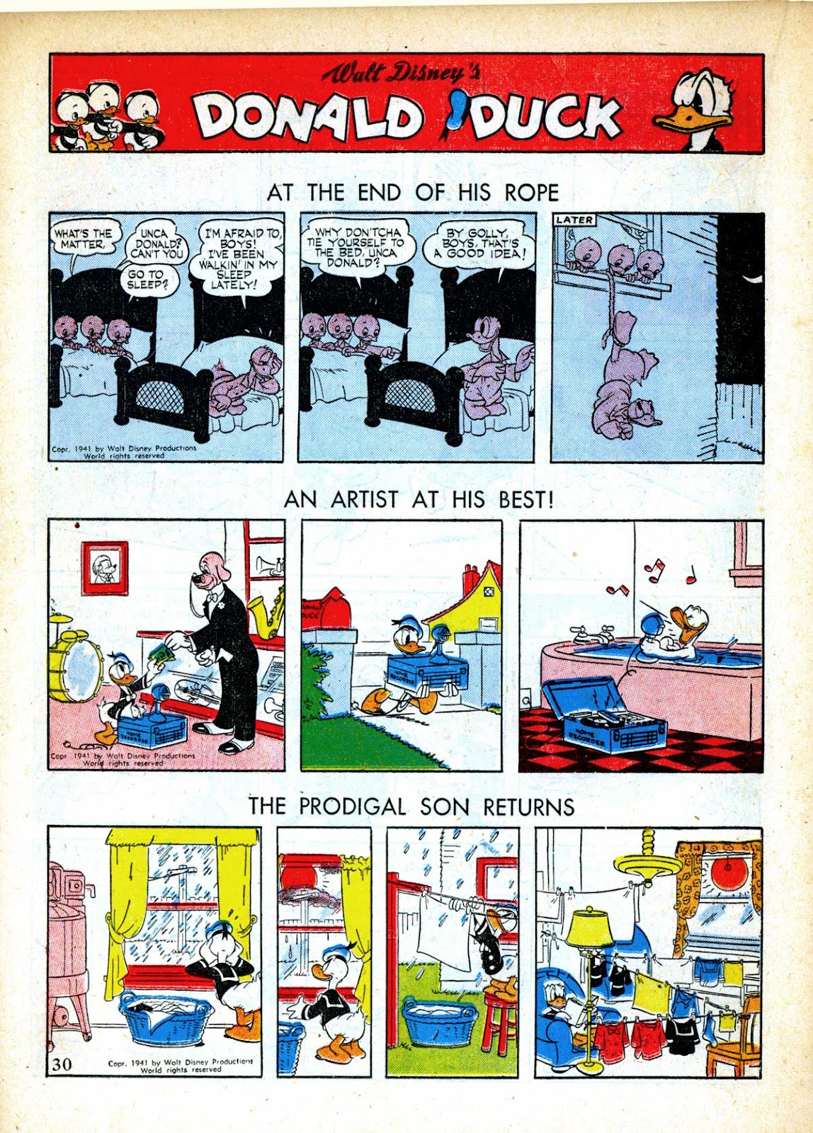 Walt Disney's Comics and Stories issue 32 - Page 32